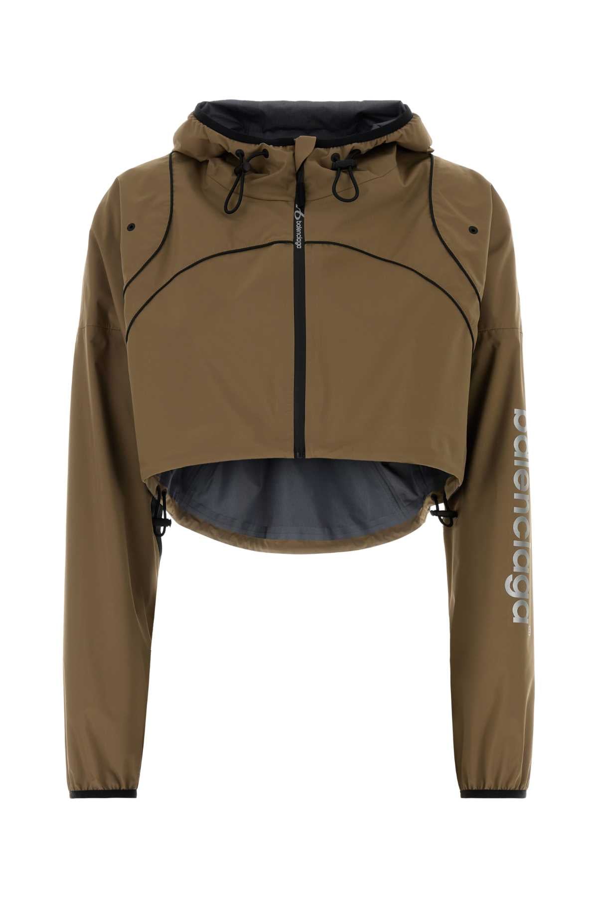 Balenciaga Women Biscuit Tech Fabric Windbreaker BALENCIAGA