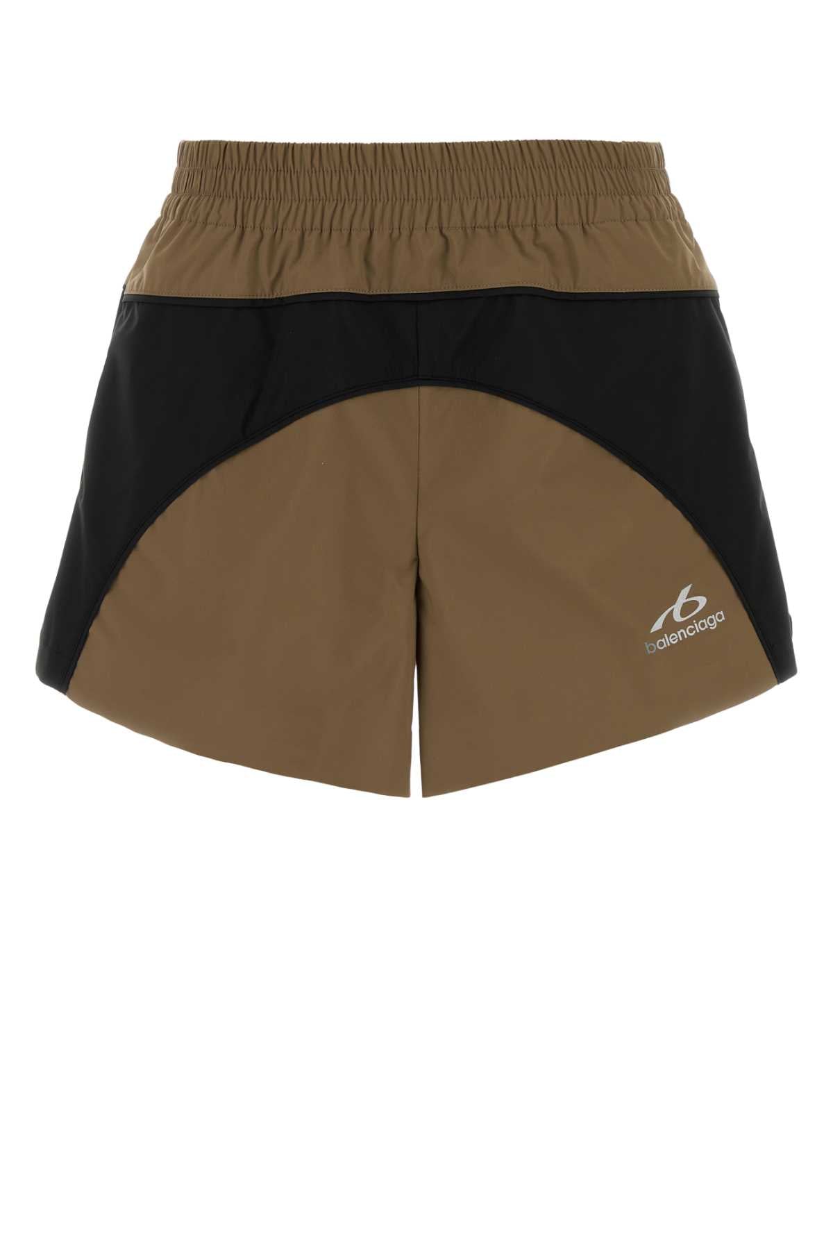 Balenciaga Women Biscuit Tech Fabric Shorts BALENCIAGA