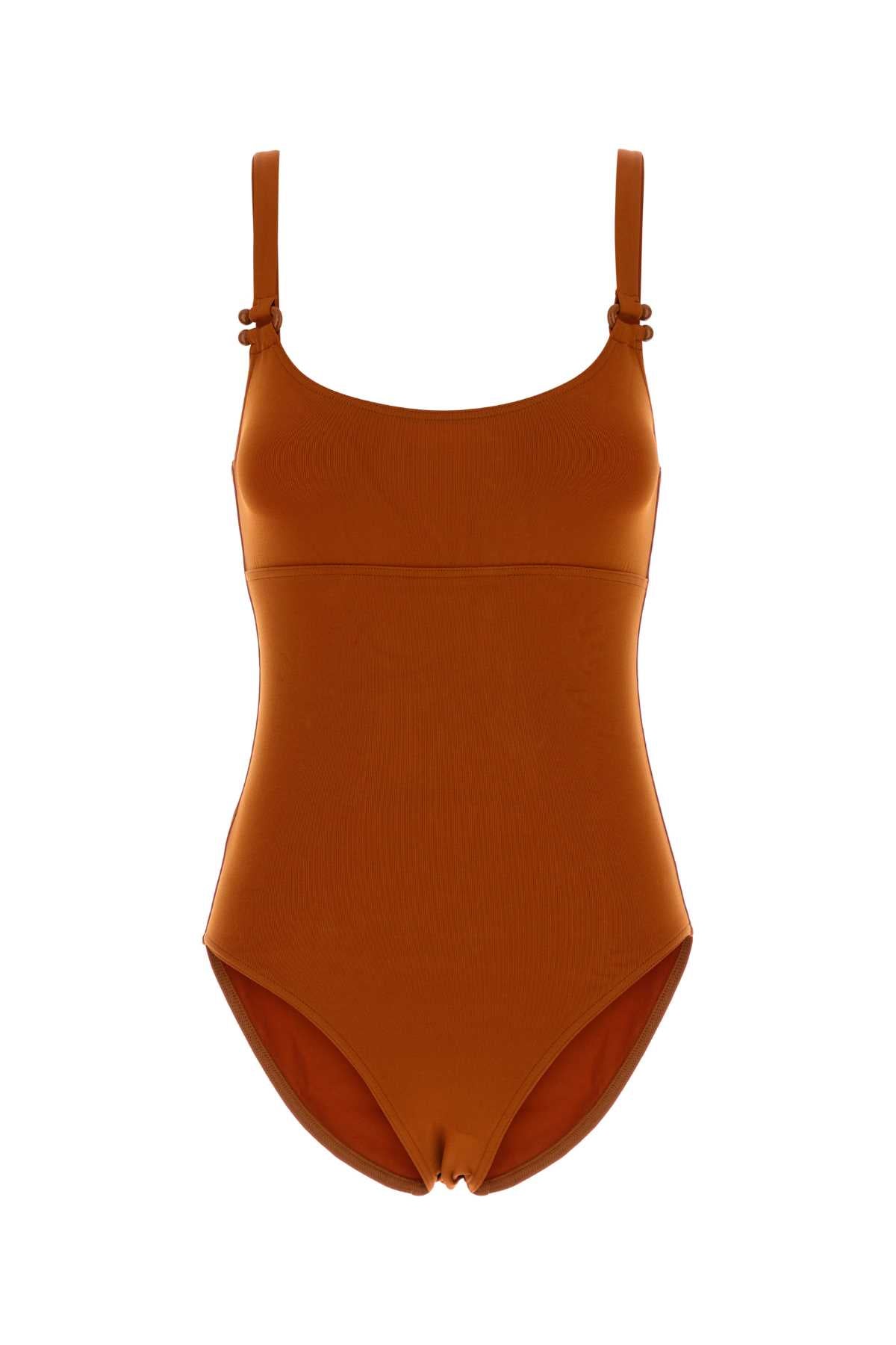 Eres Women Orange Stretch Nylon Inspiring Swimsuit ERES