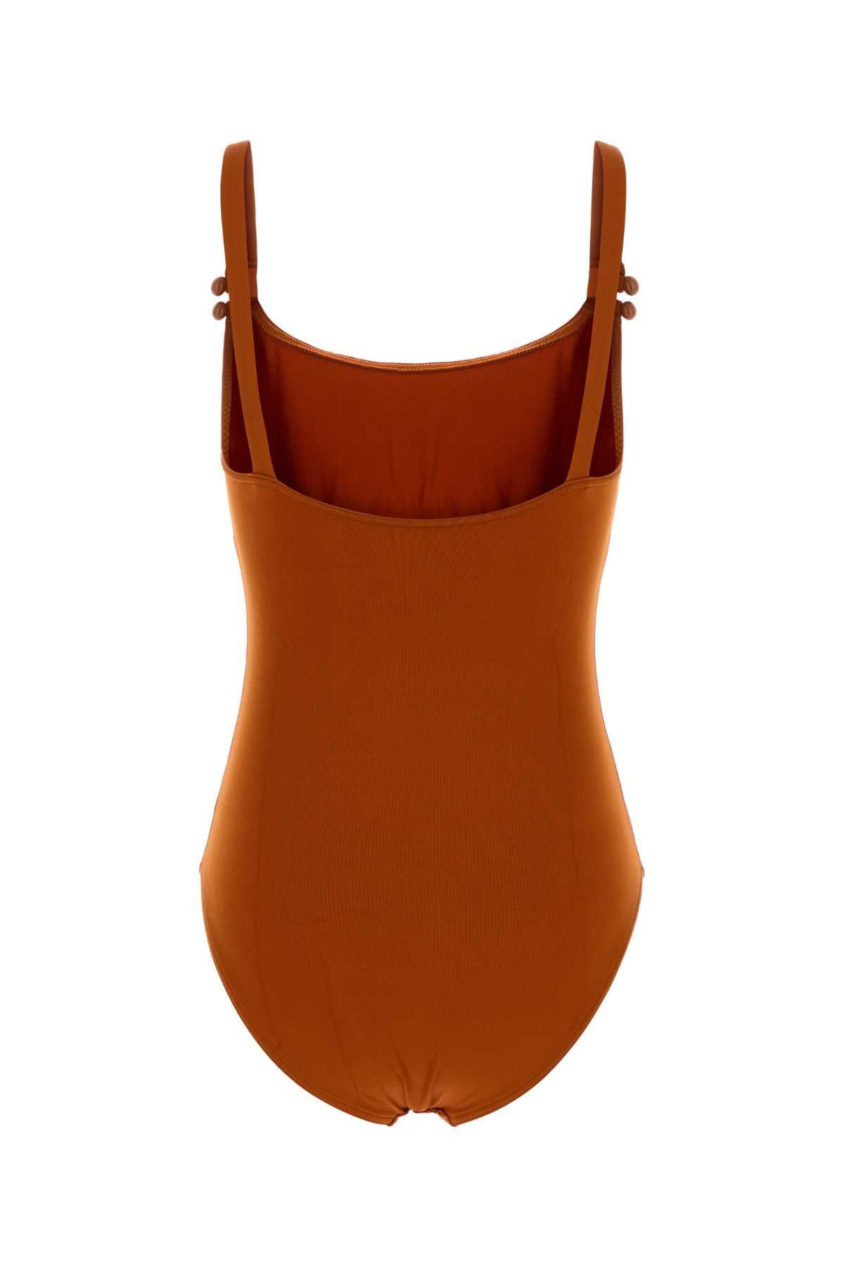 Eres Women Orange Stretch Nylon Inspiring Swimsuit ERES