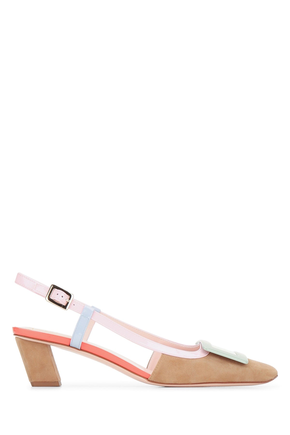 Roger Vivier Women Bv Lacquered Buc Sling Back Dec 45 ROGER VIVIER