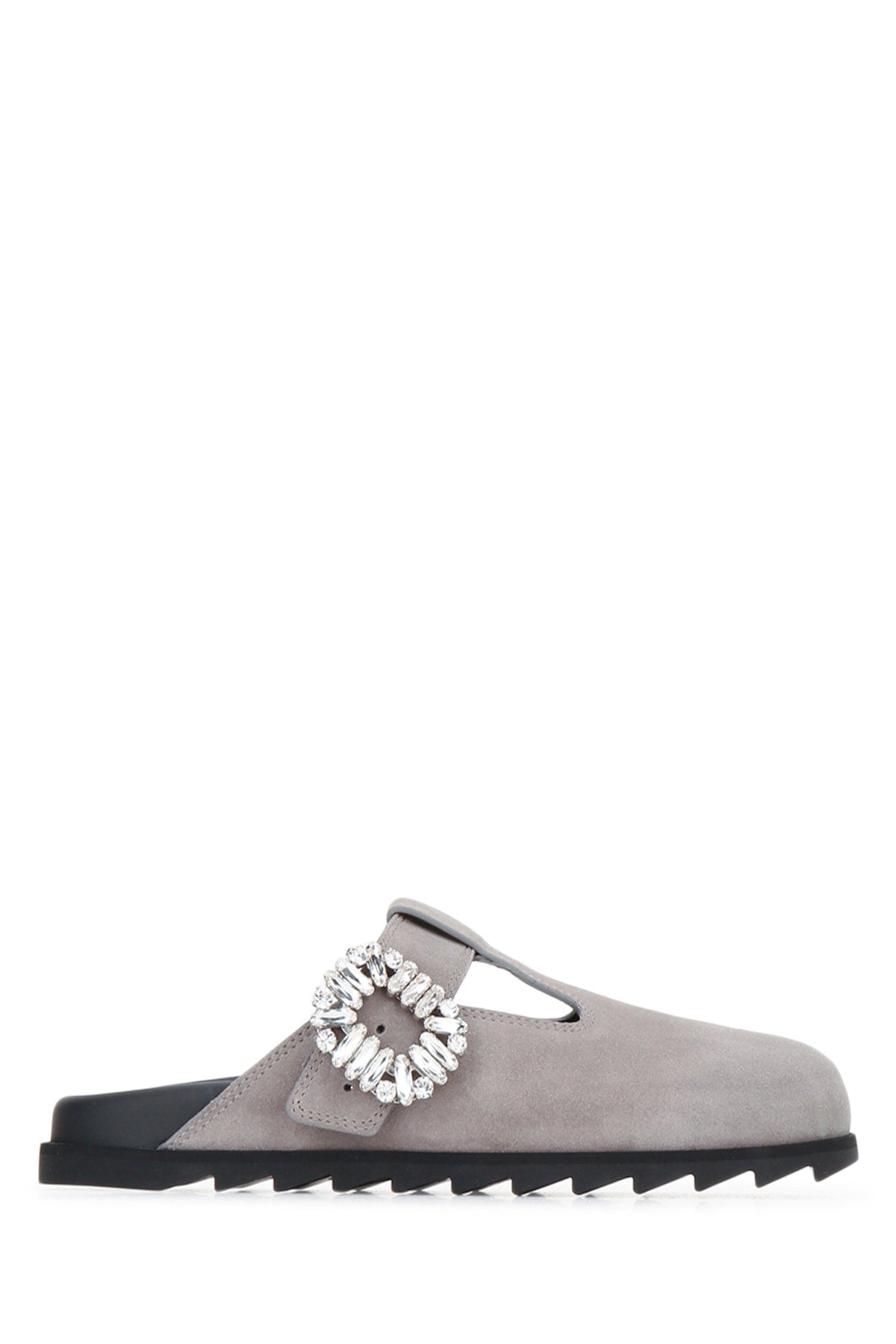 Roger Vivier Women Slidy Viv Closed T-Strap Mule ROGER VIVIER