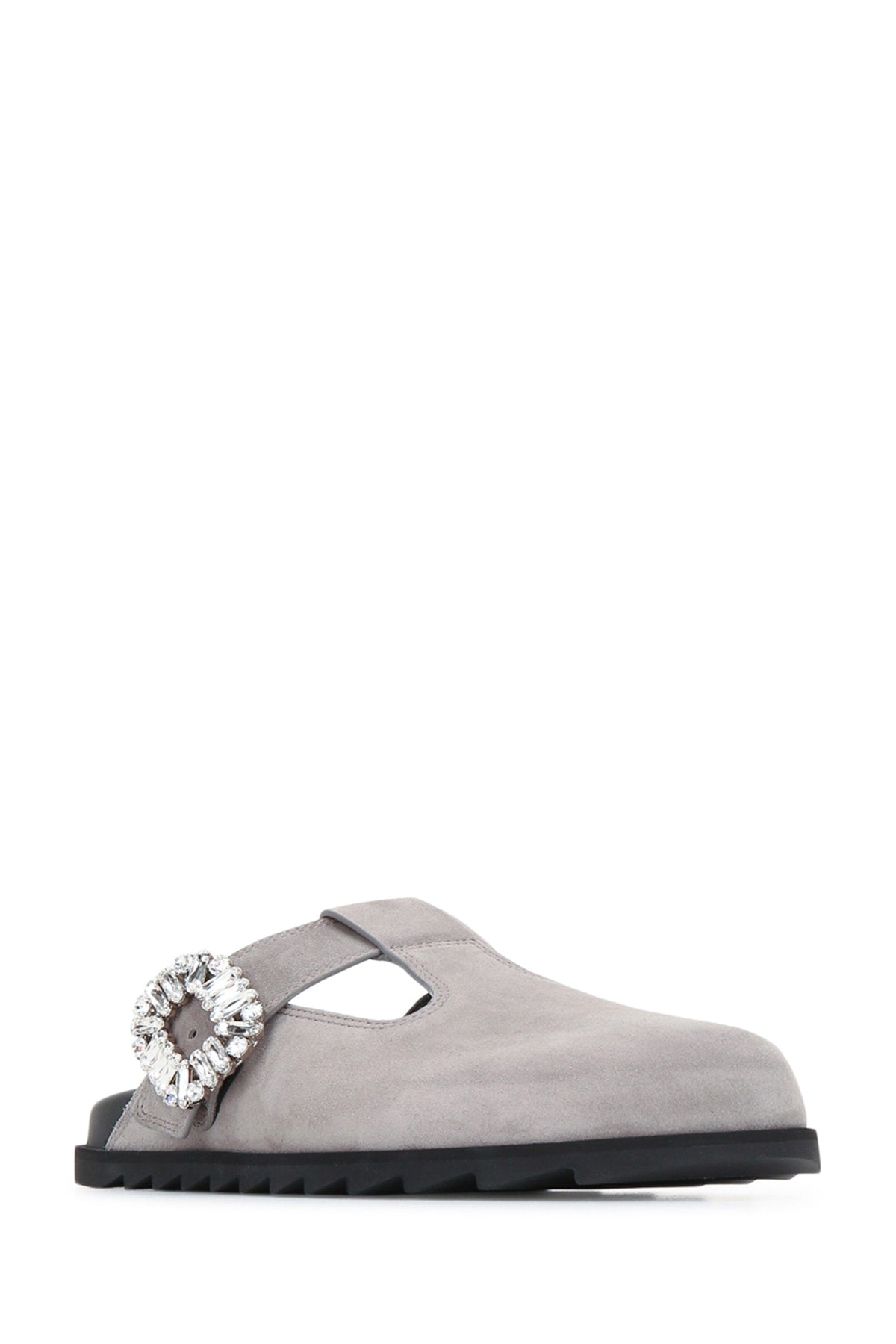 Roger Vivier Women Slidy Viv Closed T-Strap Mule ROGER VIVIER