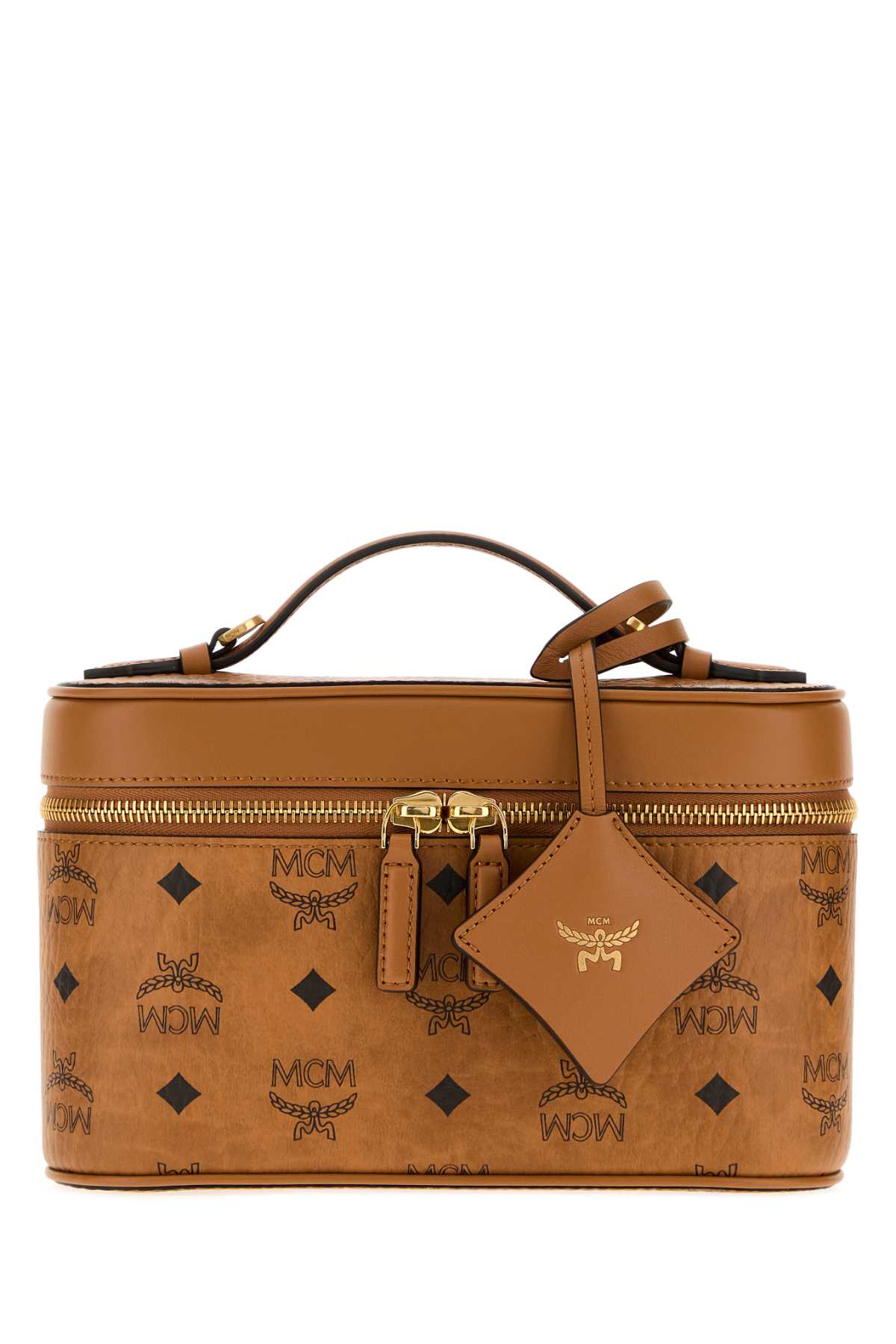 Mcm Women Printed Canvas Aren Handbag MCM