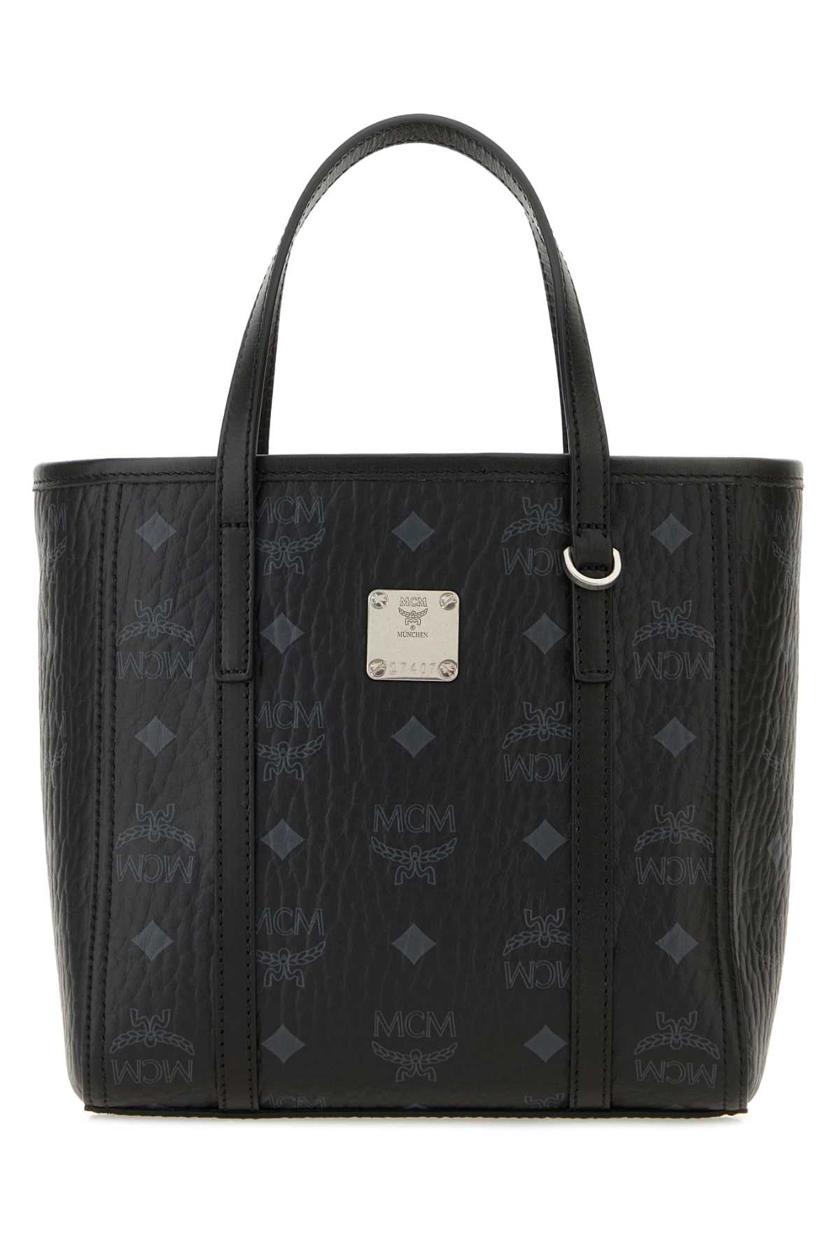 Mcm Unisex Printed Canvas Toni Handbag MCM