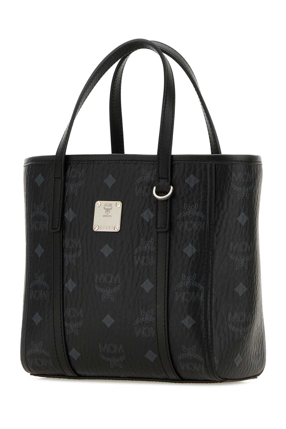 Mcm Unisex Printed Canvas Toni Handbag MCM