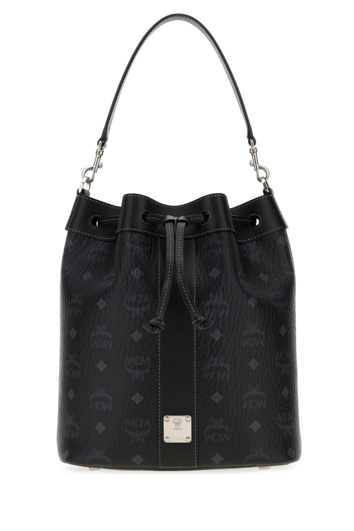 Mcm Unisex Printed Canvas Dessau Bucket Bag MCM