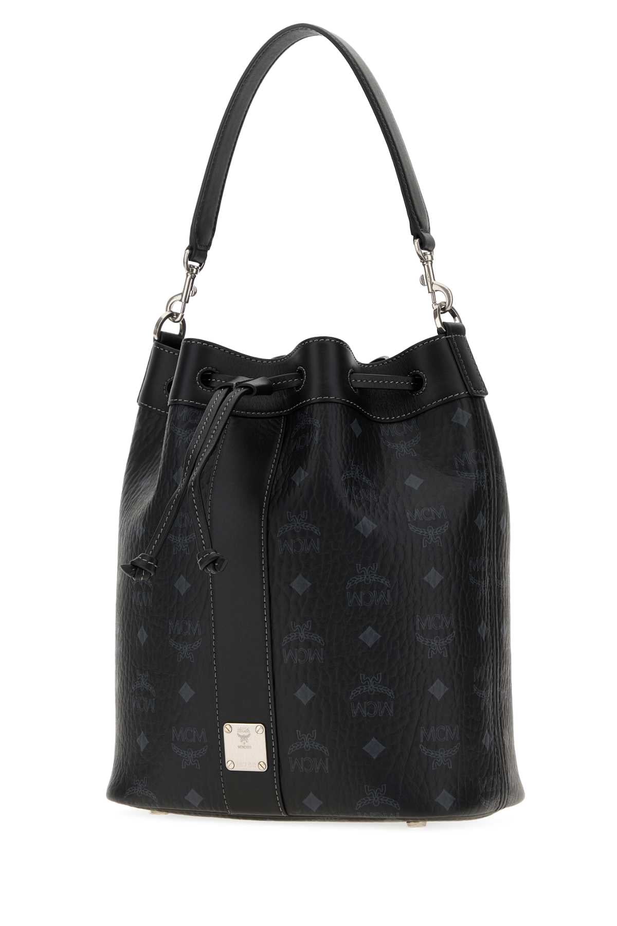 Mcm Unisex Printed Canvas Dessau Bucket Bag MCM
