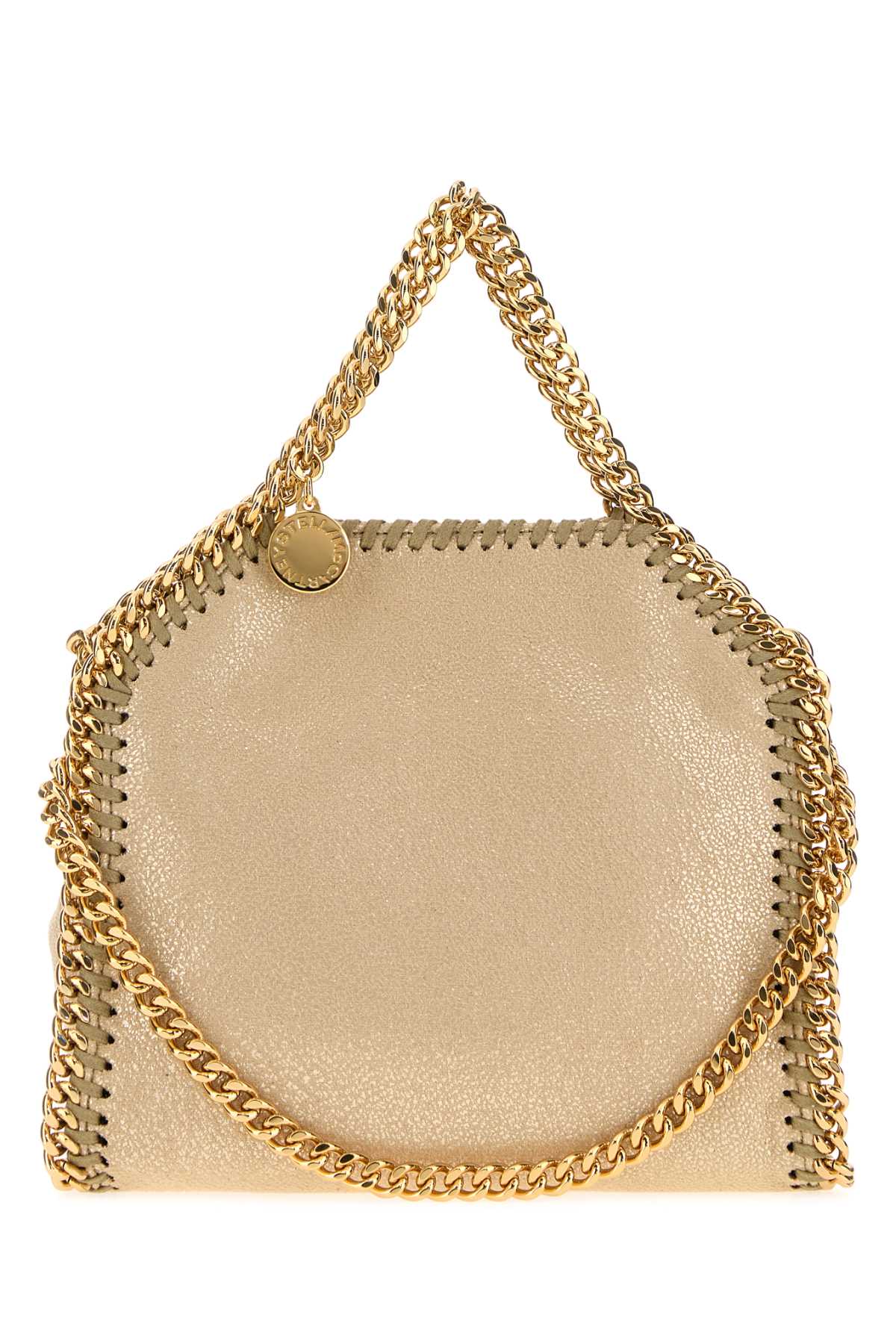 Stella Mccartney Women Sand Shaggy Deer Micro Falabella Handbag STELLA MCCARTNEY