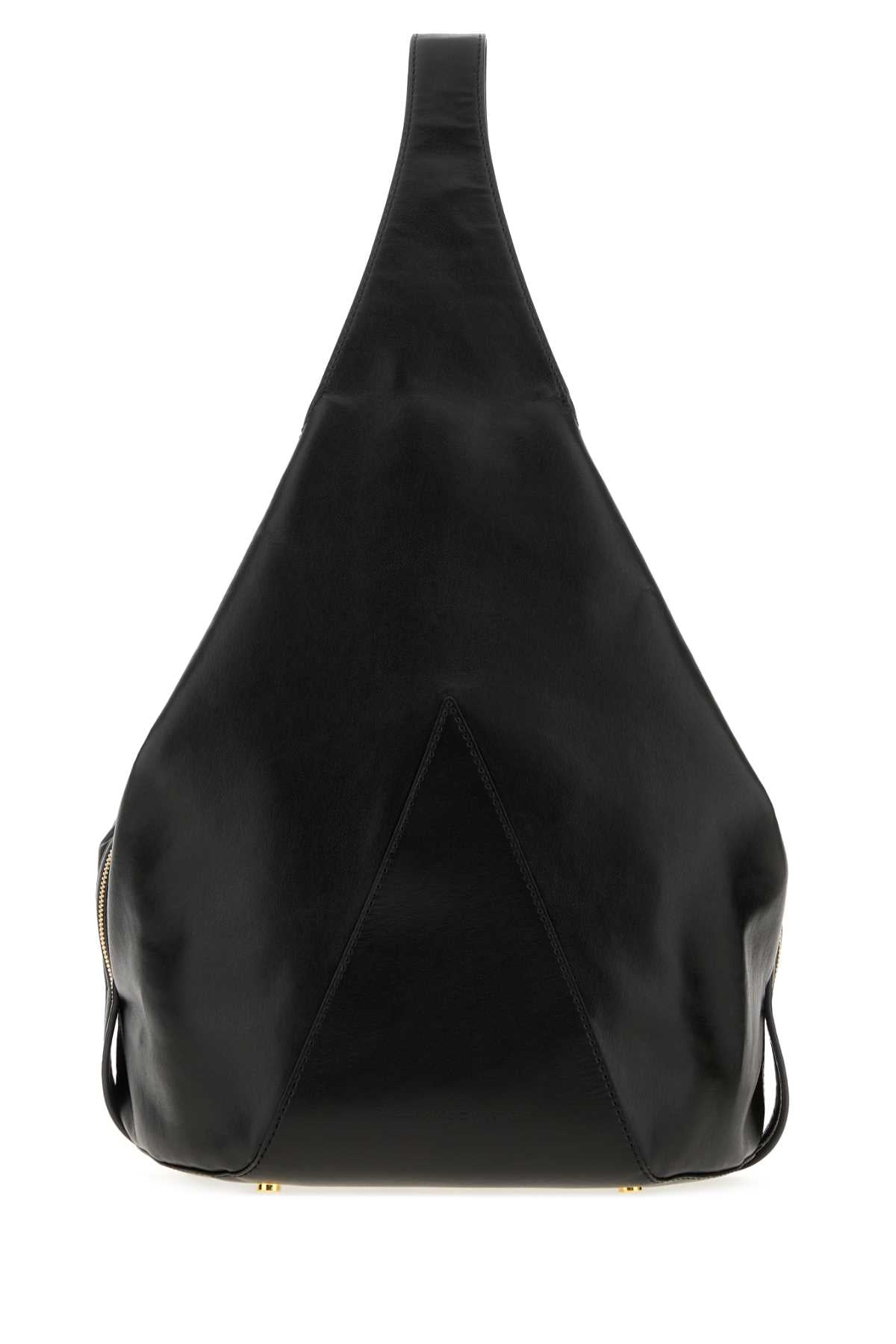 Stella Mccartney Women Black Alter Mat Medium Appaloosa Bucket Bag STELLA MCCARTNEY