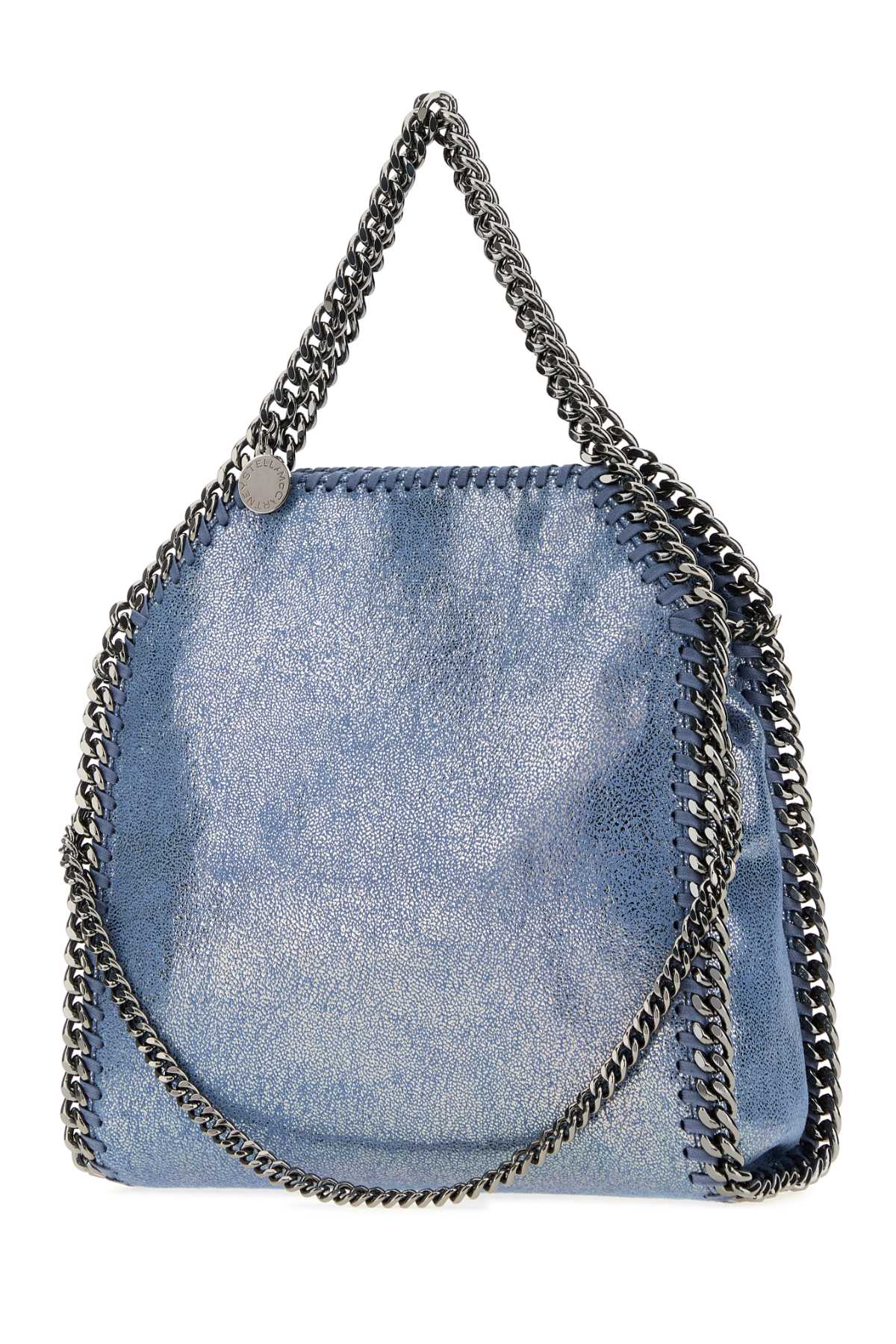 Stella Mccartney Women Light Blue Shaggy Deer Falabella Handbag STELLA MCCARTNEY