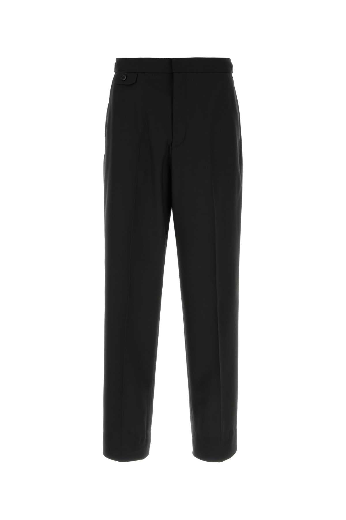 Brioni Men Black Wool Pant BRIONI