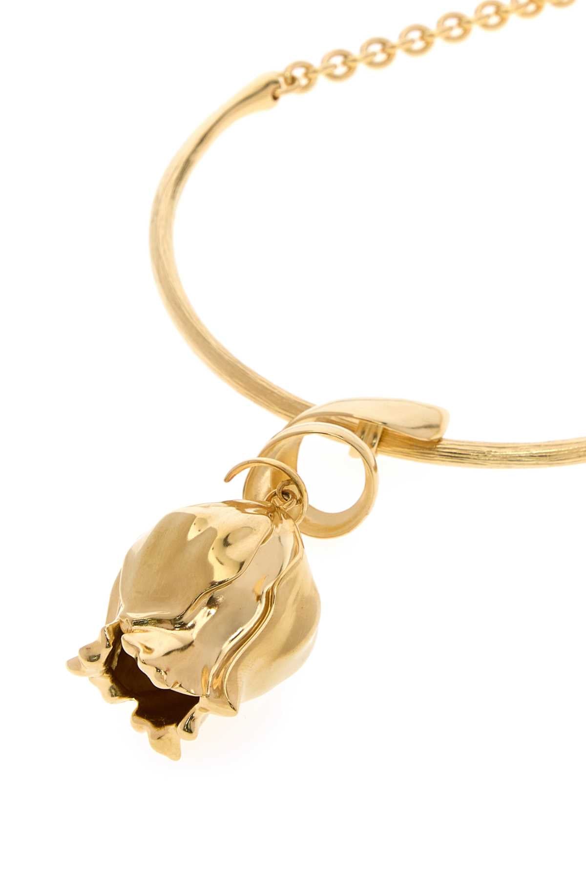 Chloe Women Gold Metal Chloe Bloomcraft Necklace CHLOE