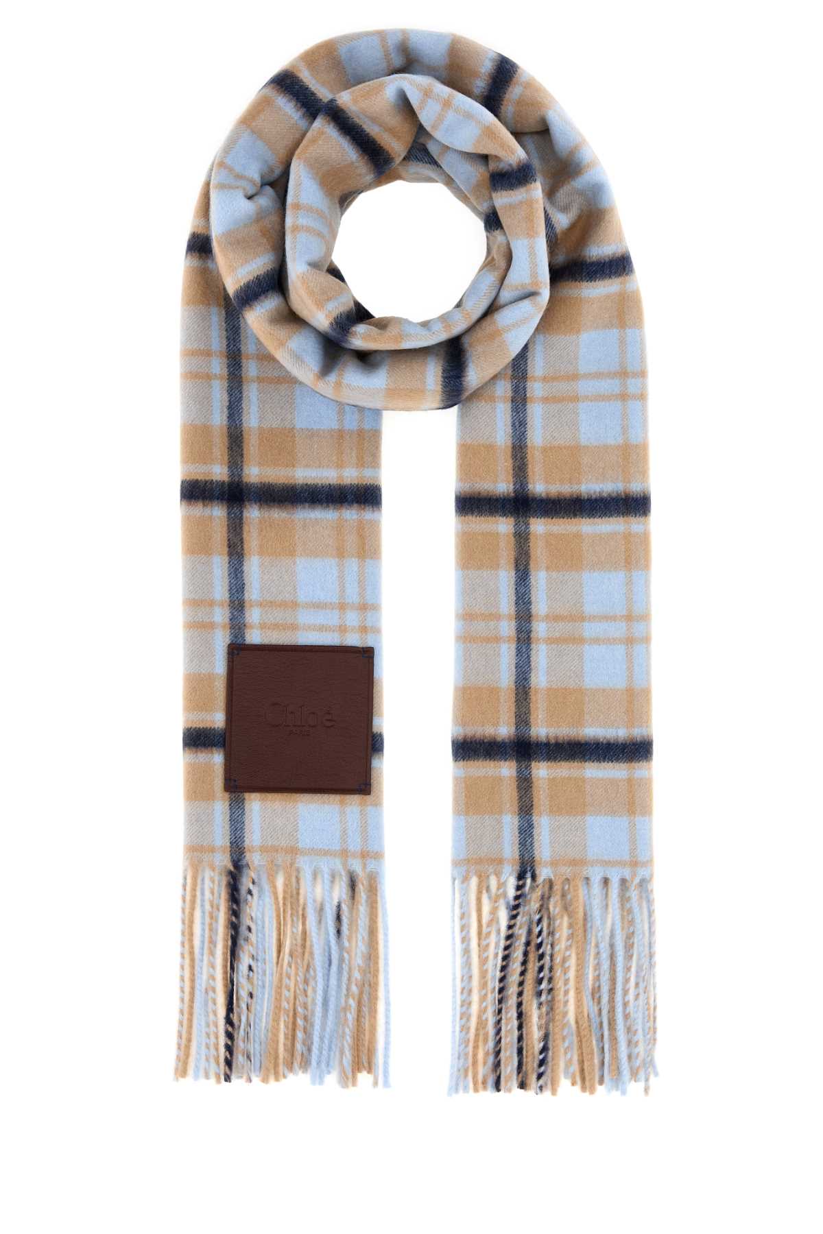 Chloe Women Embroidered Cashmere Chloe Highlanding Scarf CHLOE