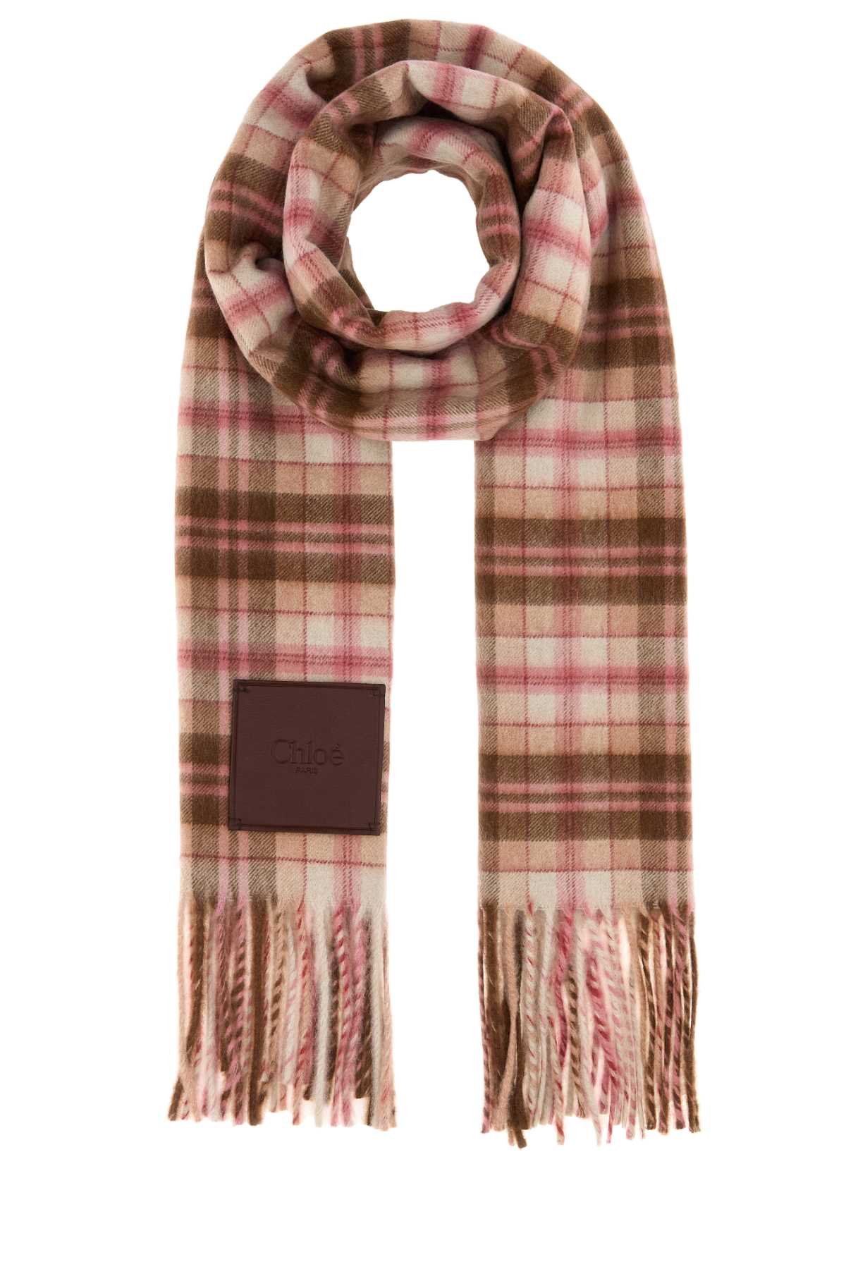 Chloe Women Embroidered Cashmere Chloe Highlanding Scarf CHLOE
