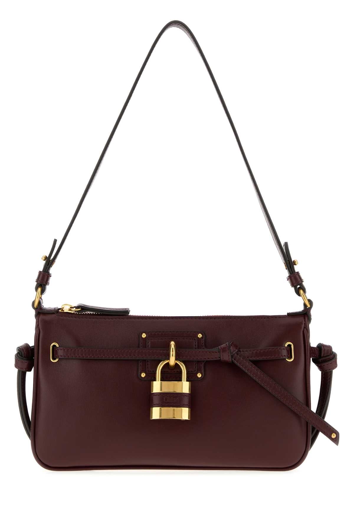 Chloe Women Grape Nappa Leather Mini Paddington Sling Shoulder Bag CHLOE