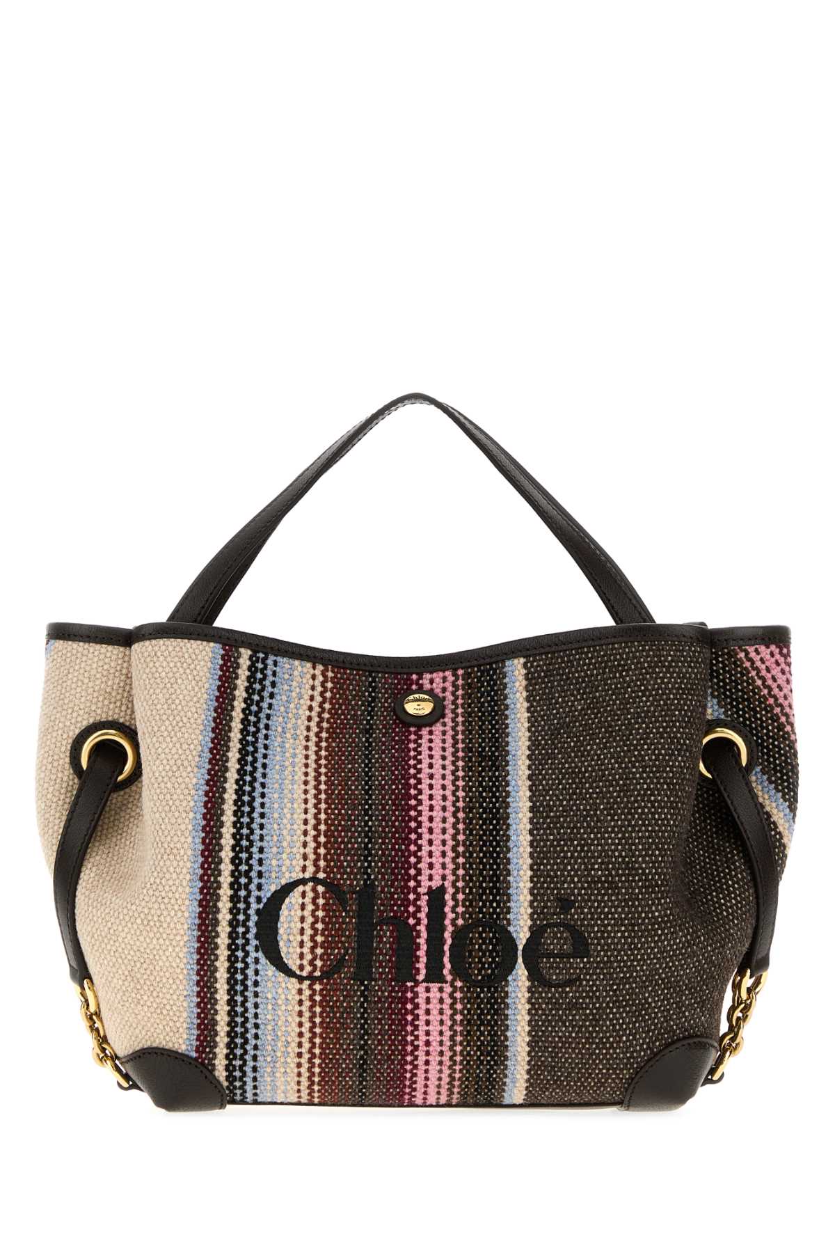 Chloe Women Multicolor Fabric Small Chloe Clover Handbag CHLOE