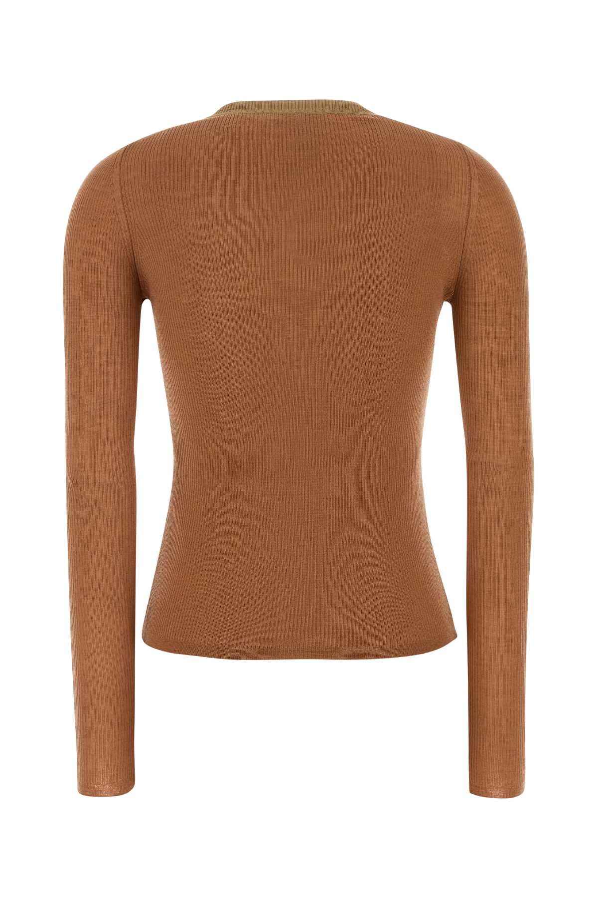 Chloe Women Antiqued Silk T-Shirt CHLOE