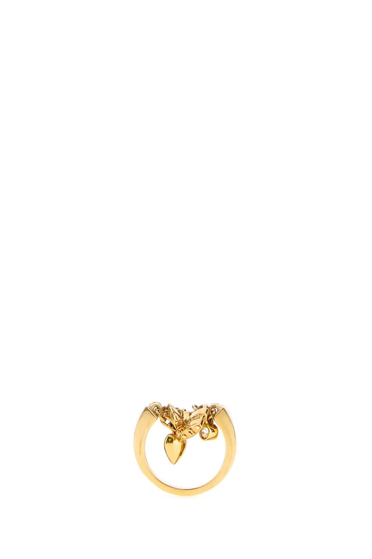 Chloe Women Gold Metal Chloe Mini Paddington Ring CHLOE