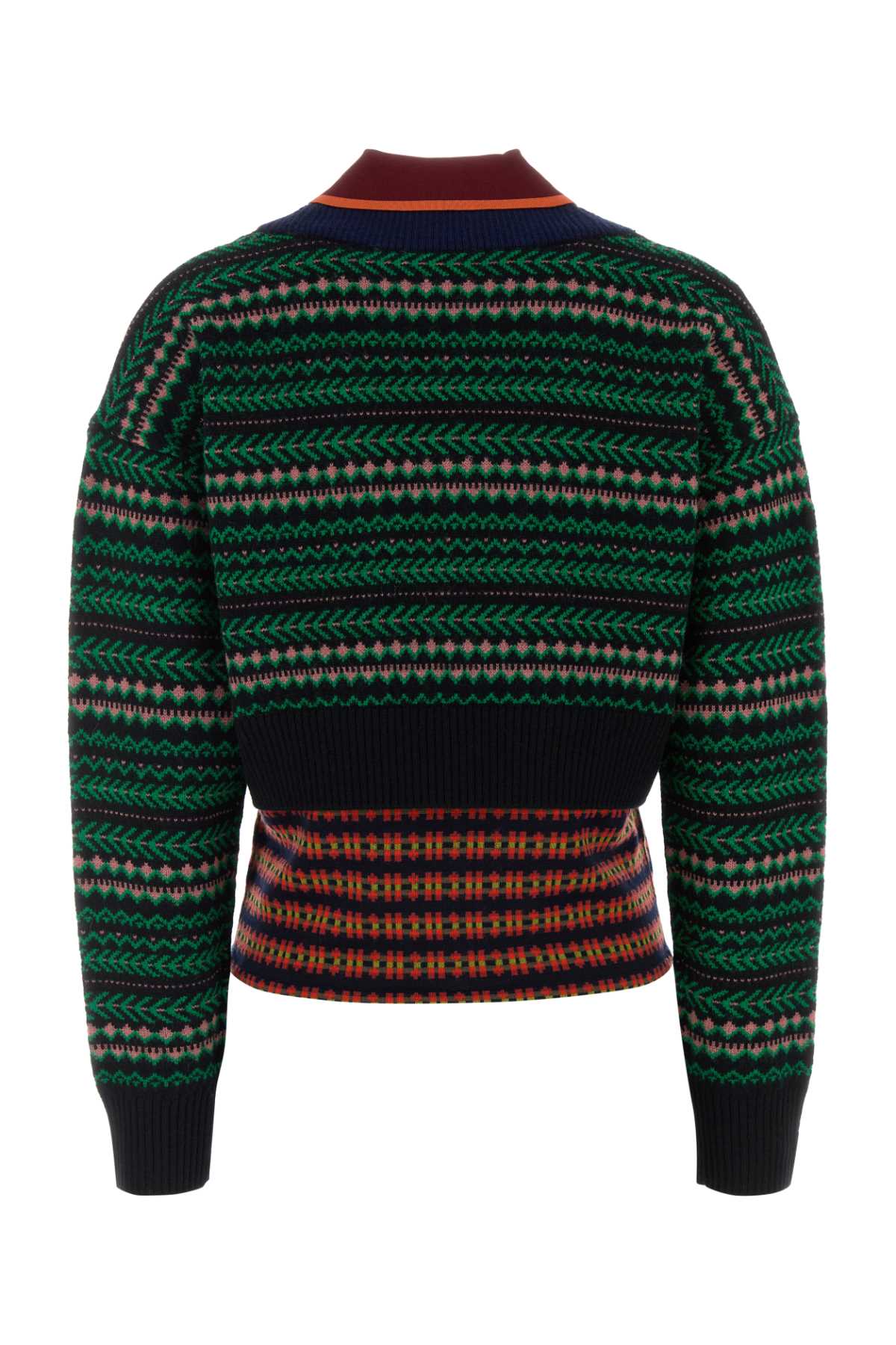 Dries Van Noten Women Embroidered Wool Blend Toinette Sweater DRIES VAN NOTEN
