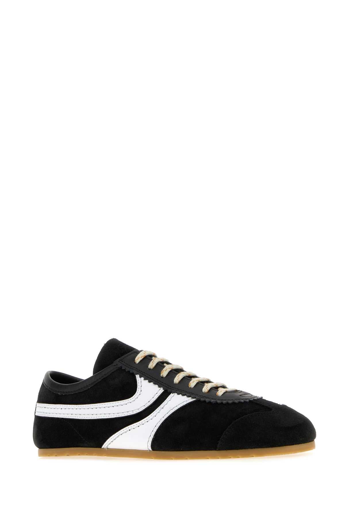 Dries Van Noten Women Black Suede Sneakers DRIES VAN NOTEN
