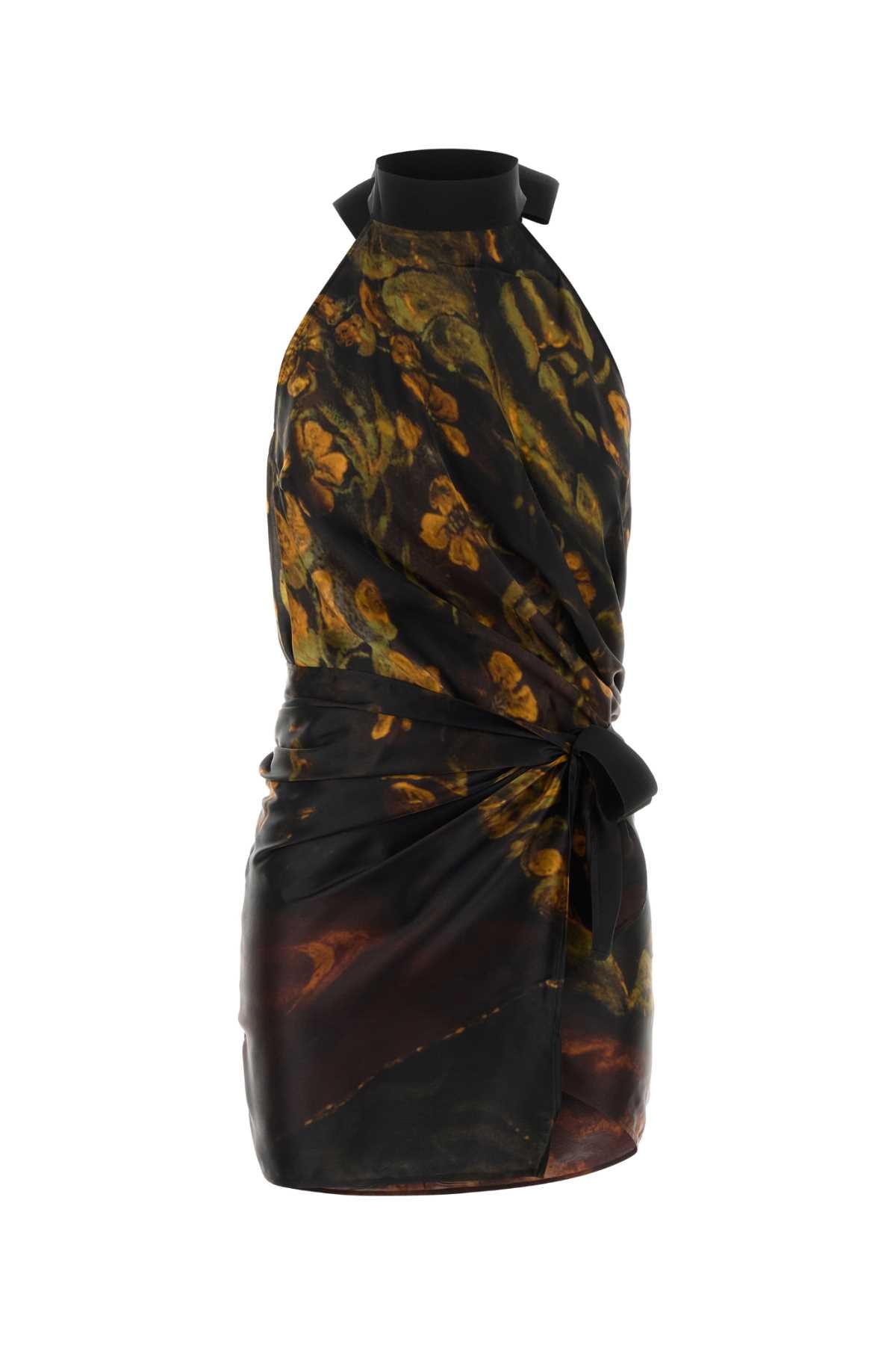 Dries Van Noten Women Printed Silk Carfys Top DRIES VAN NOTEN