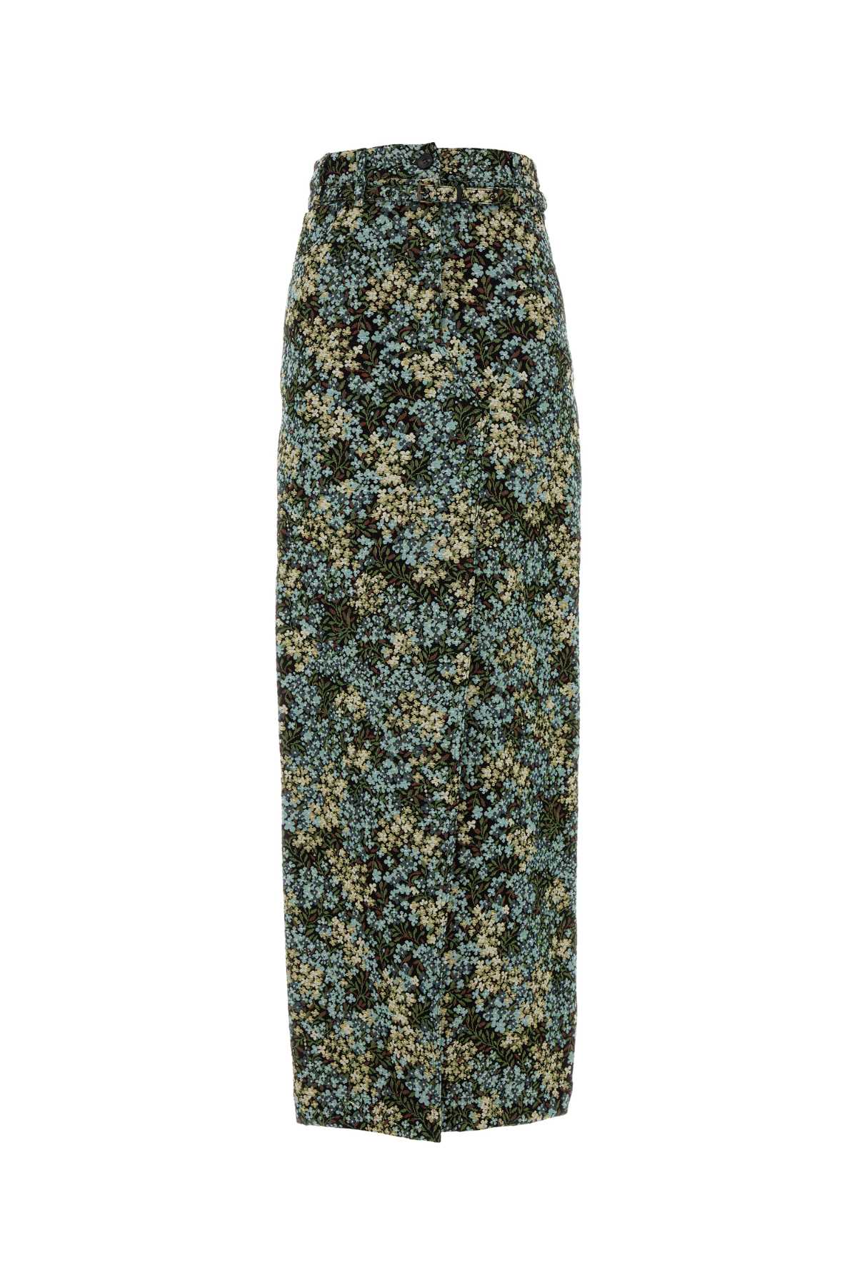 Dries Van Noten Women Embroidered Canvas Skirt DRIES VAN NOTEN