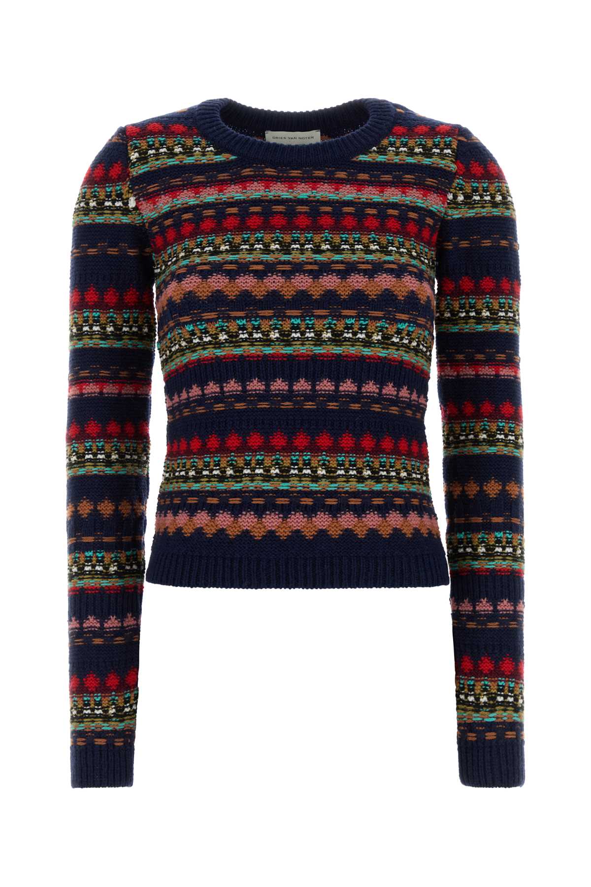 Dries Van Noten Women Embroidered Wool Sweater DRIES VAN NOTEN