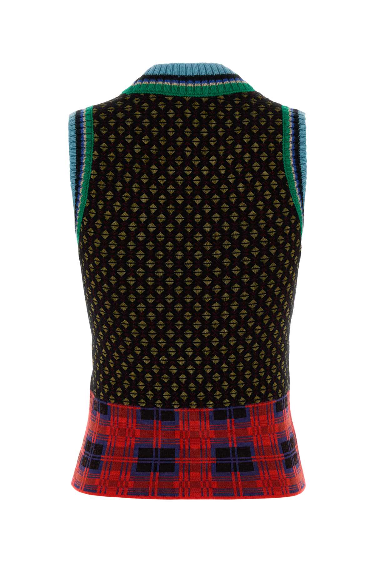 Dries Van Noten Women Embroidered Wool Blend Temi Vest DRIES VAN NOTEN