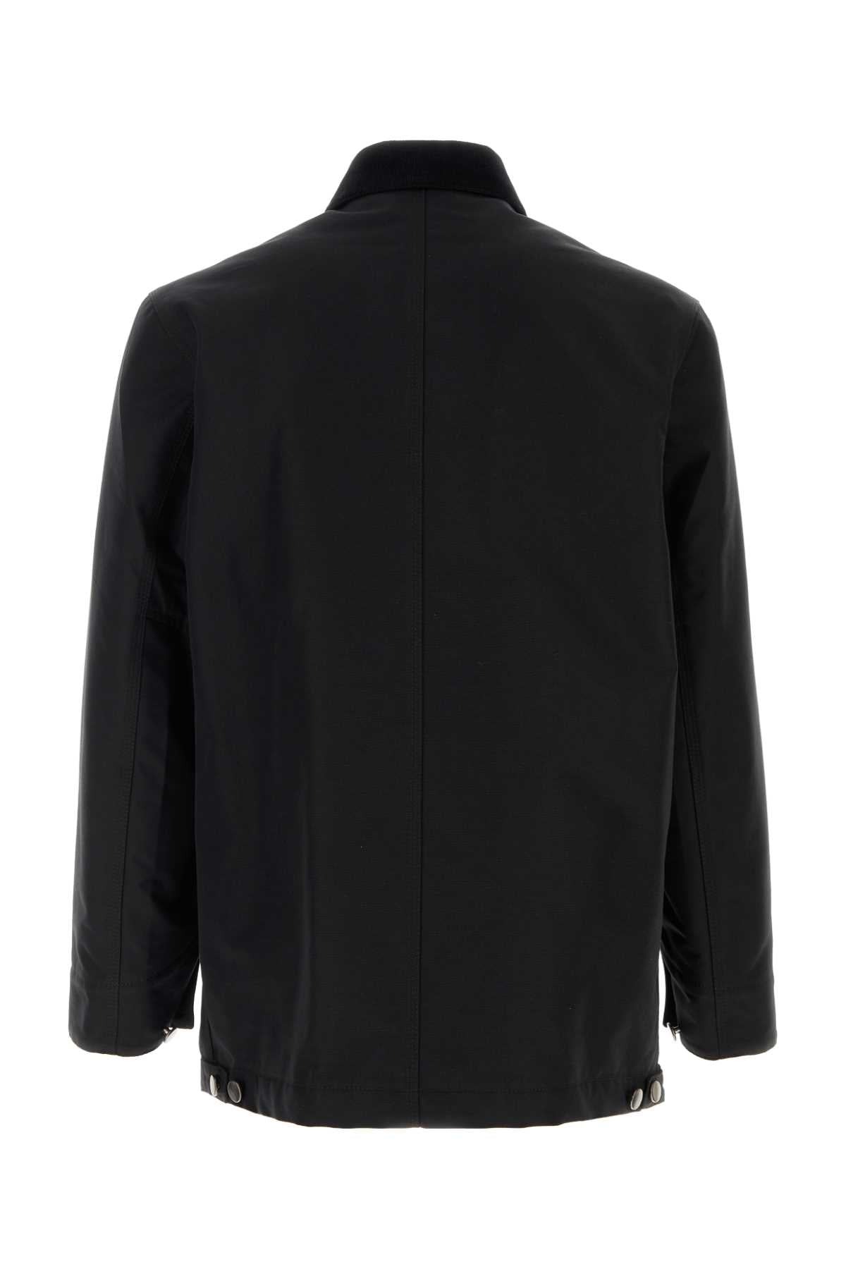 Prada Men Black Canvas Jacket PRADA
