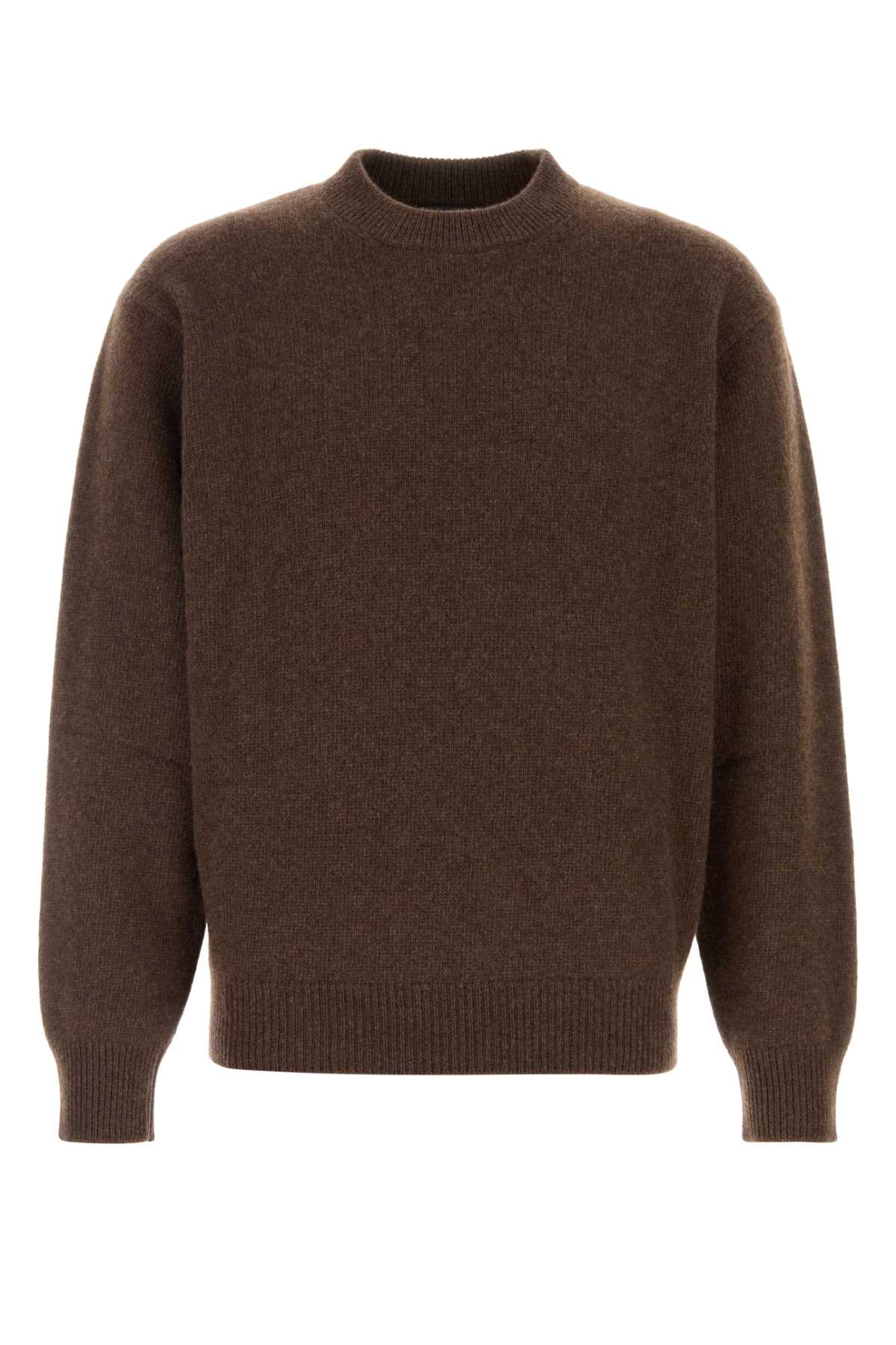 Prada Men Brown Cashmere Sweater PRADA