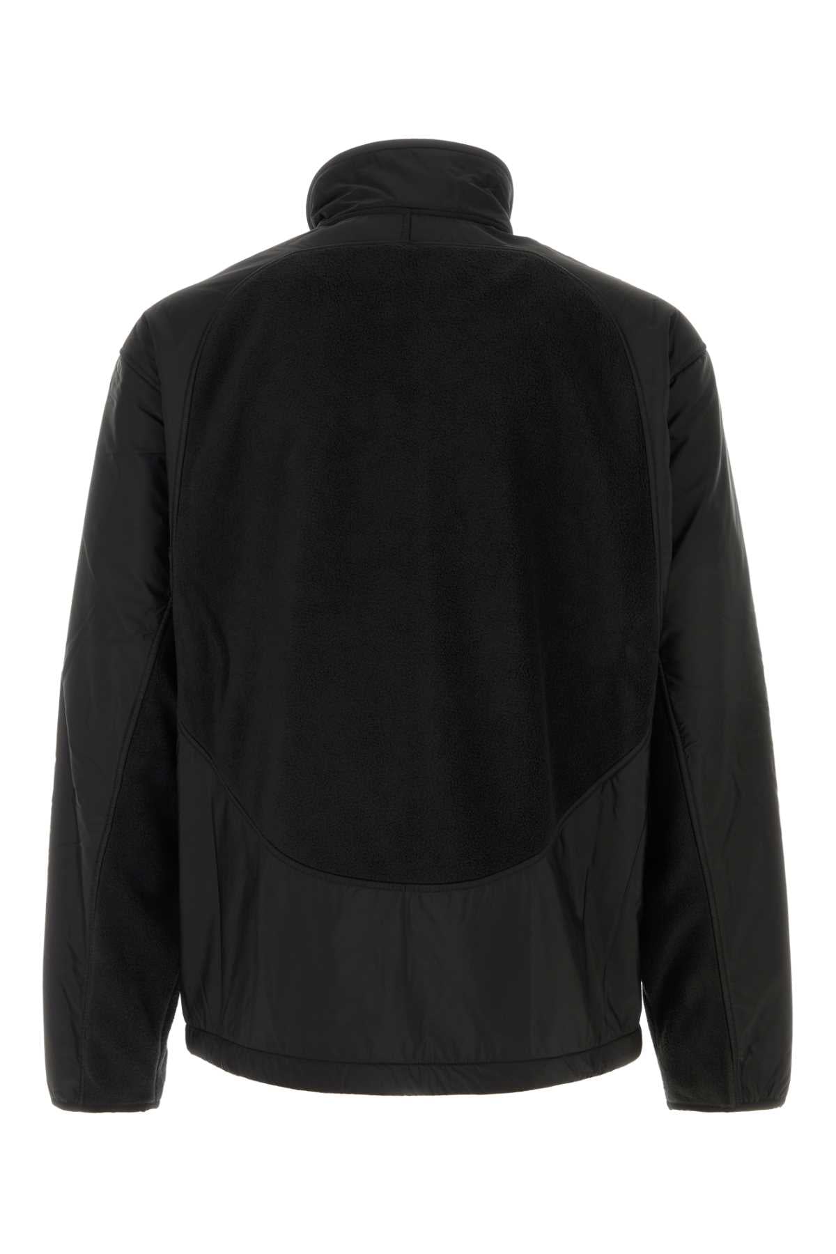 Prada Men Black Pile And Re-Nylon Sweatshirt PRADA