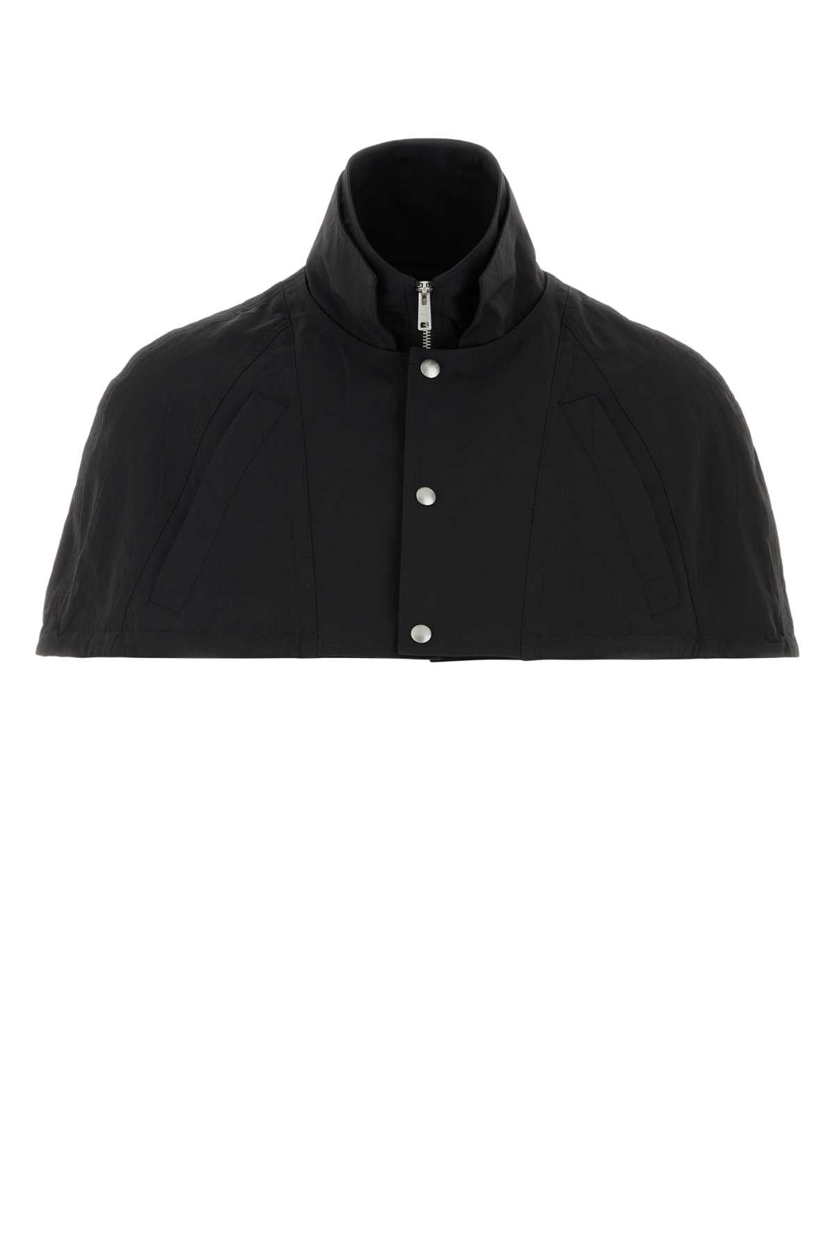 Prada Men Black Nylon Cape PRADA