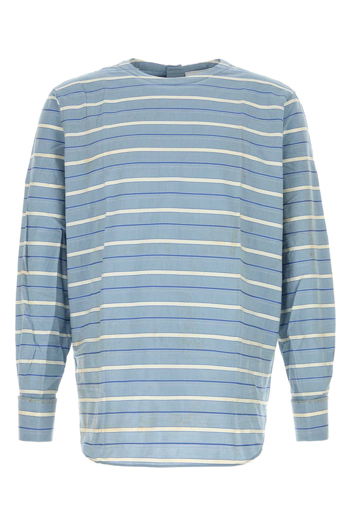 Prada Men Embroidered Chambray Shirt PRADA
