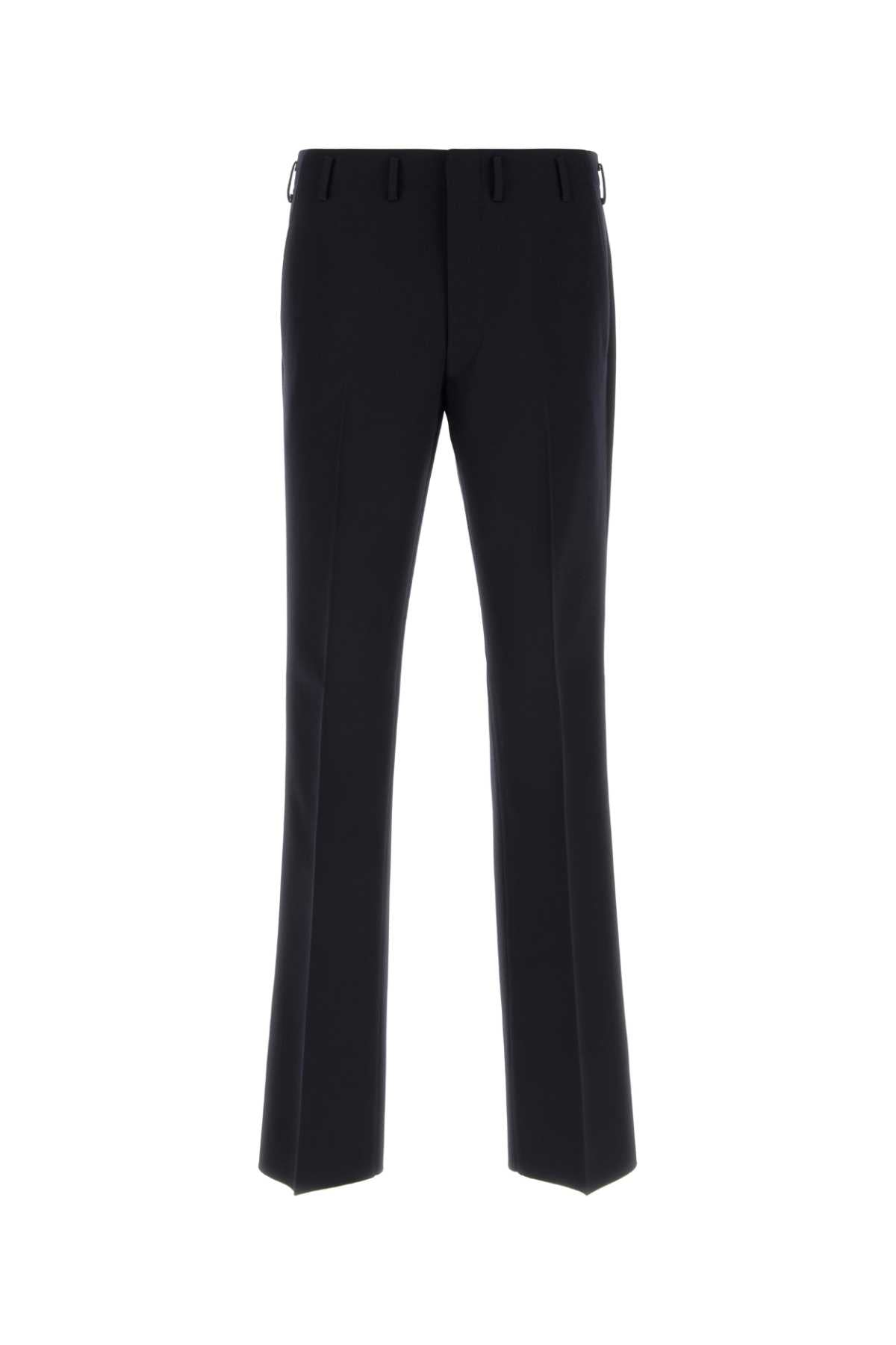 Prada Men Midnight Blue Wool Pant PRADA