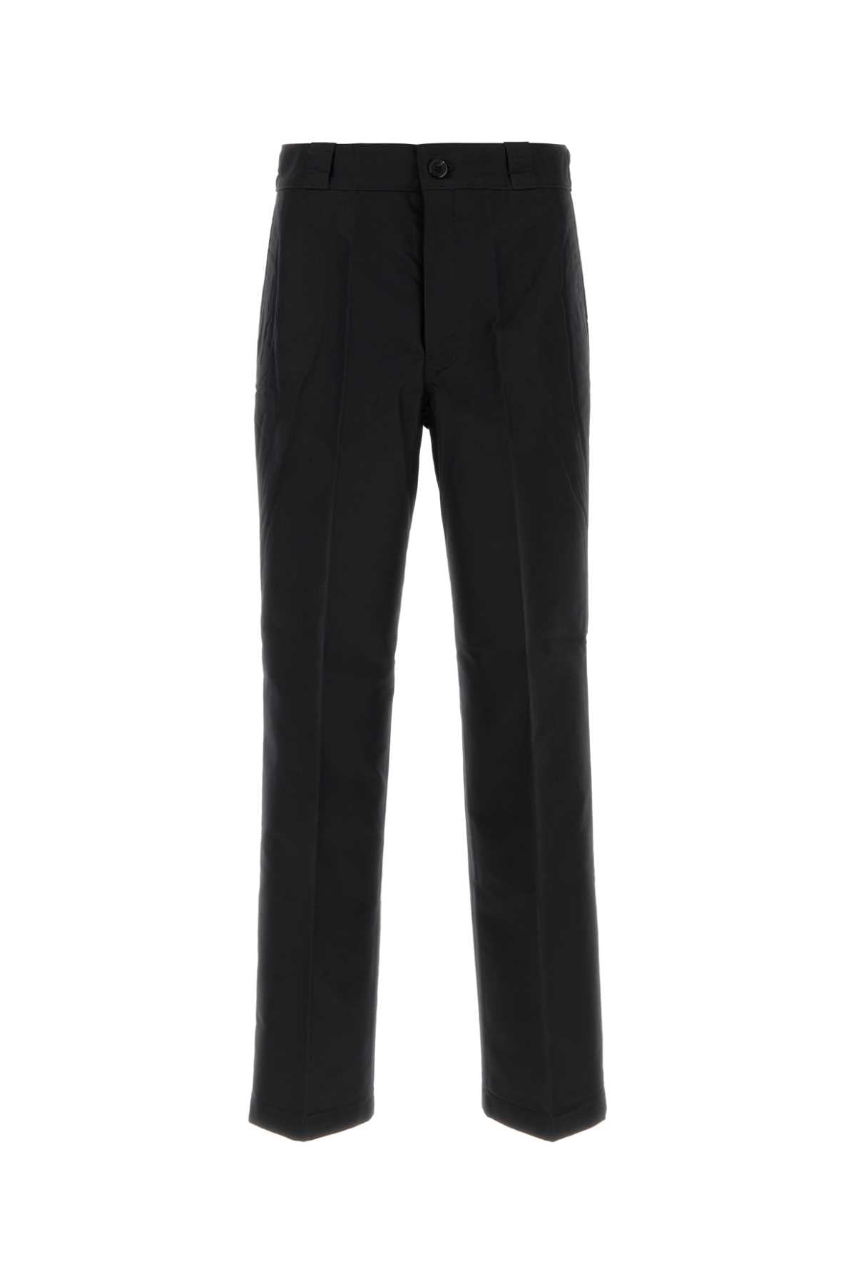 Prada Men Black Canvas Pant PRADA
