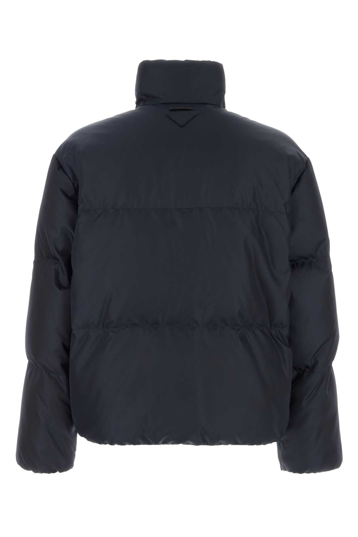 Prada Men Navy Blue Re-Nylon Down Jacket PRADA