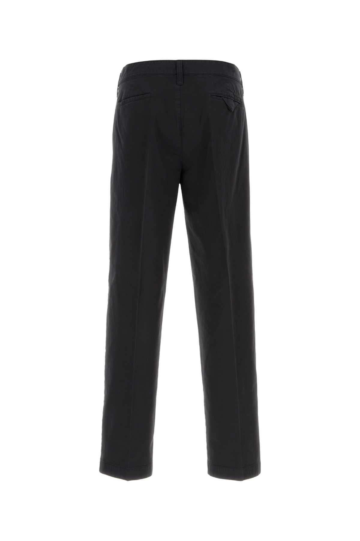Prada Men Midnight Blue Cotton Pant PRADA