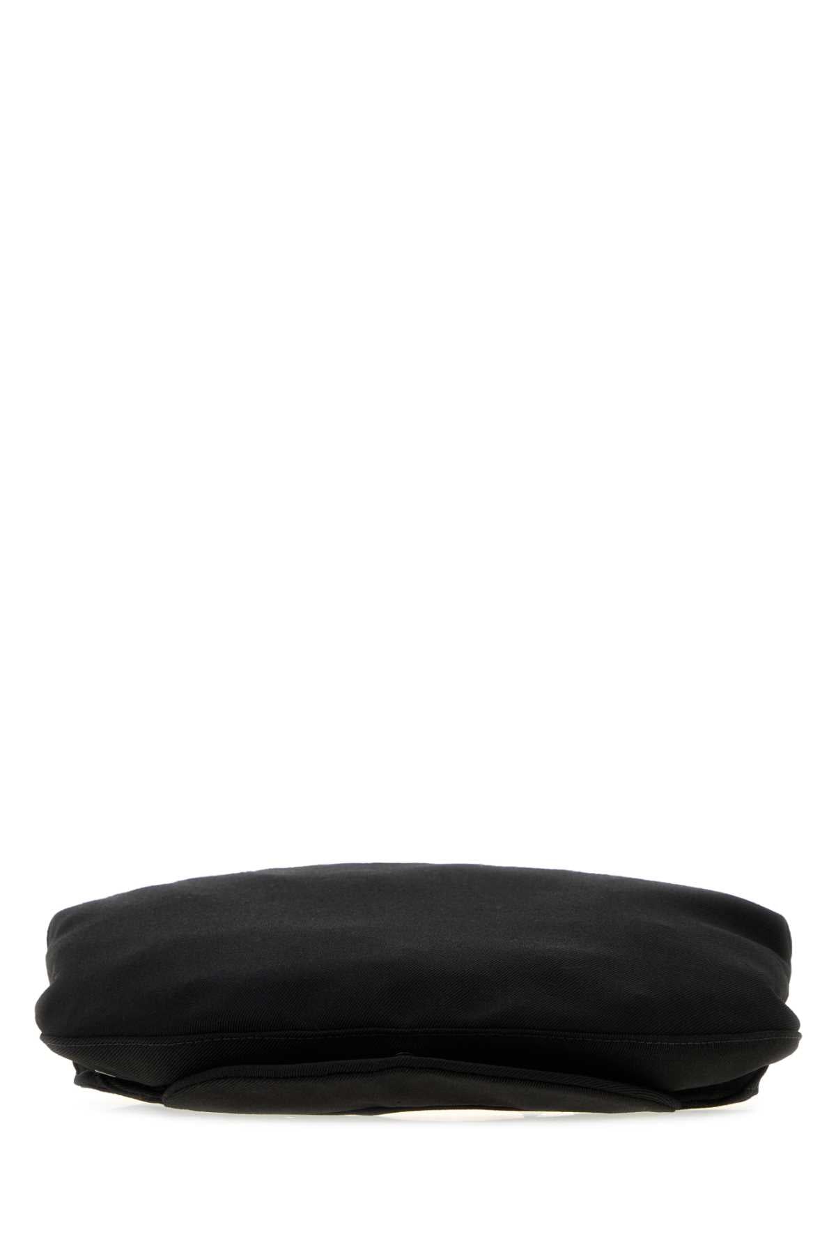 Prada Men Black Gabardine Hat PRADA