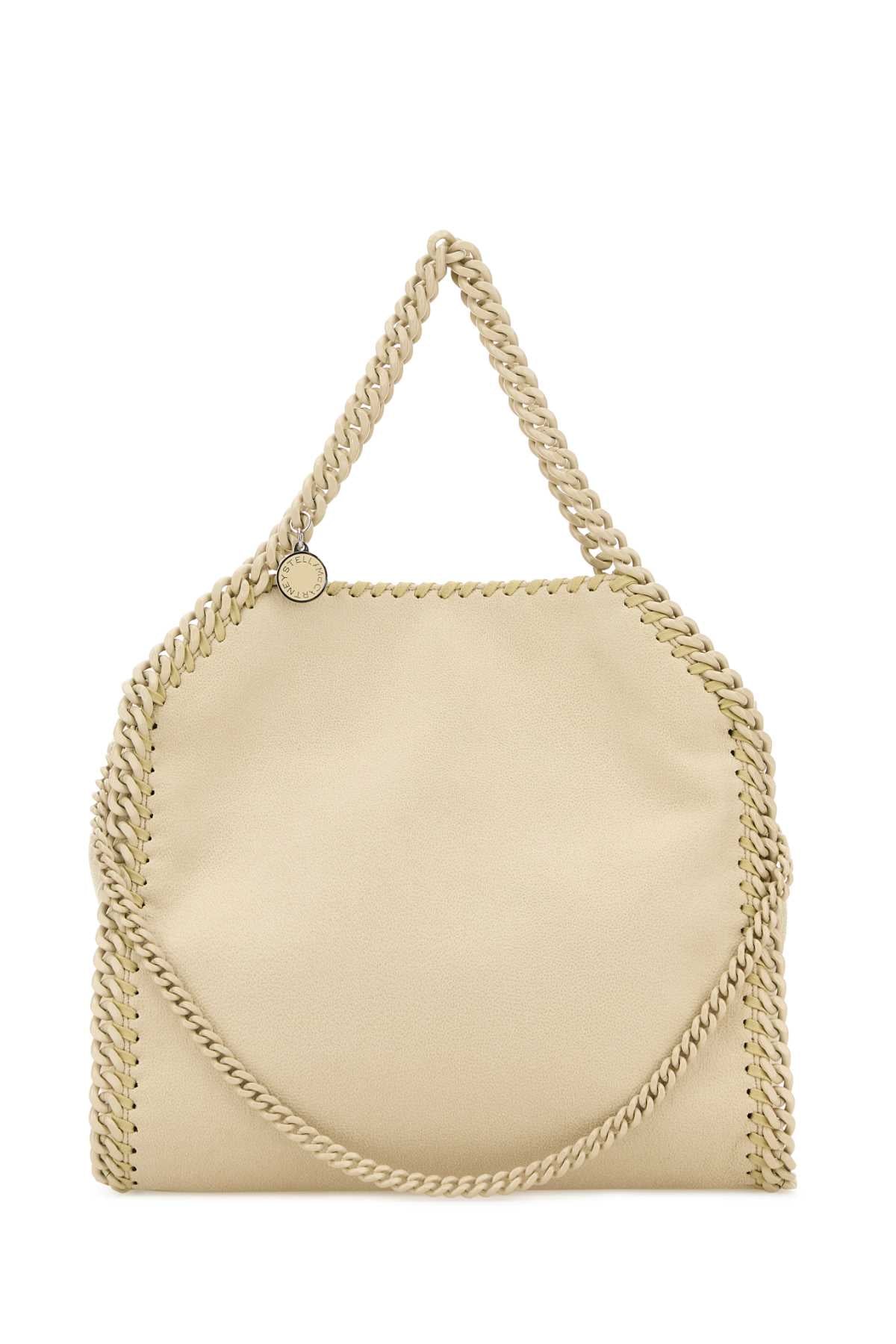 Stella Mccartney Women Cream Shaggy Deer Mini Falabella Handbag STELLA MCCARTNEY