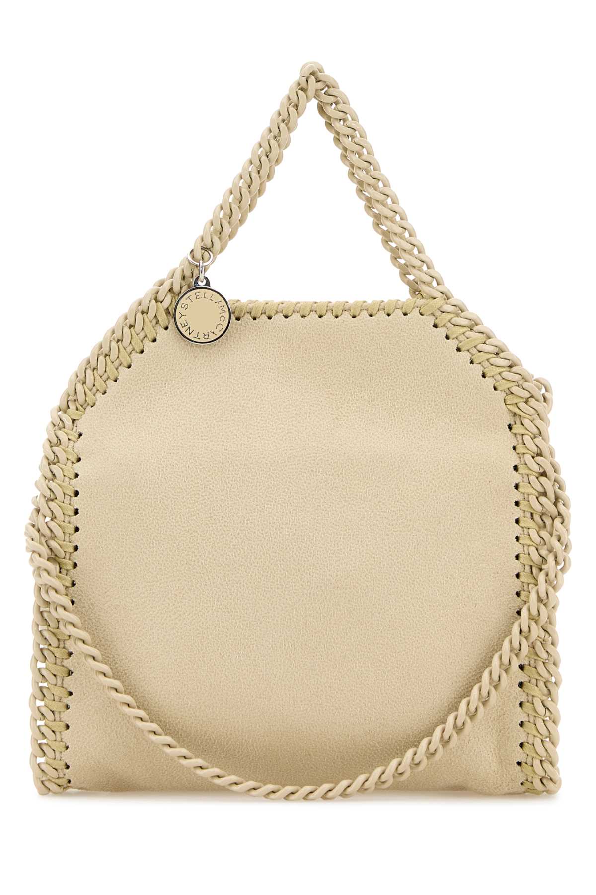 Stella Mccartney Women Cream Shaggy Deer Mini Falabella Handbag STELLA MCCARTNEY