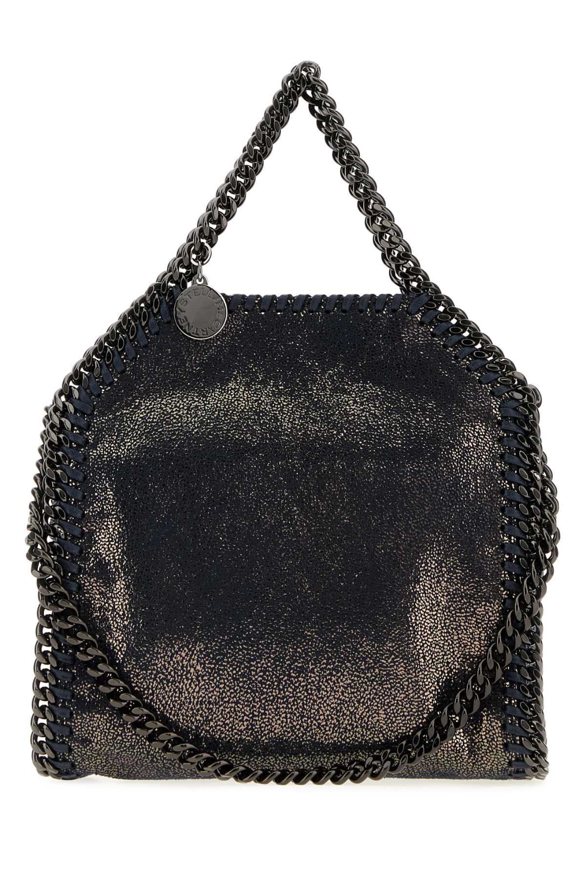 Stella Mccartney Women Midnight Blue Shaggy Deer Mini Falabella Handbag STELLA MCCARTNEY