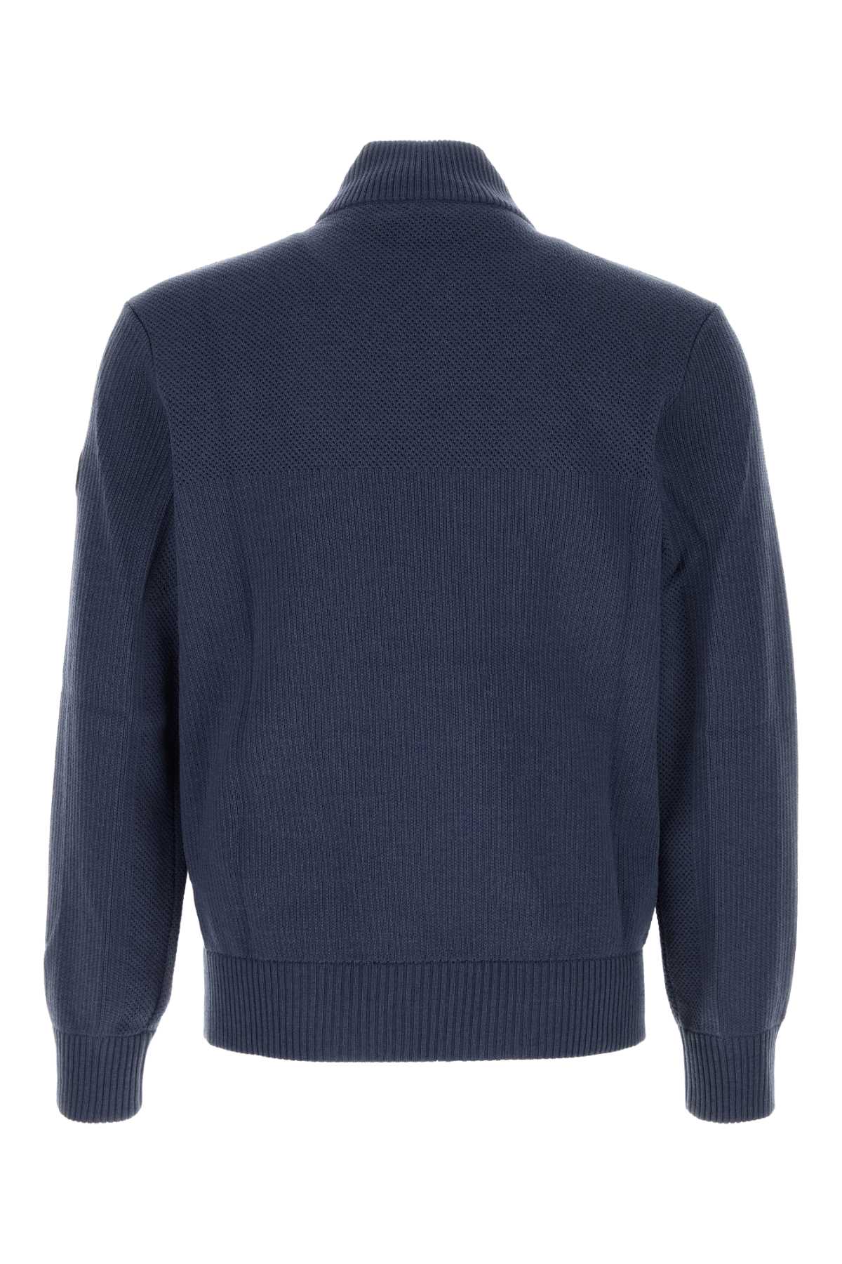 Canada Goose Men Blue Knit And Nylon Hybridge Jacket CANADA GOOSE