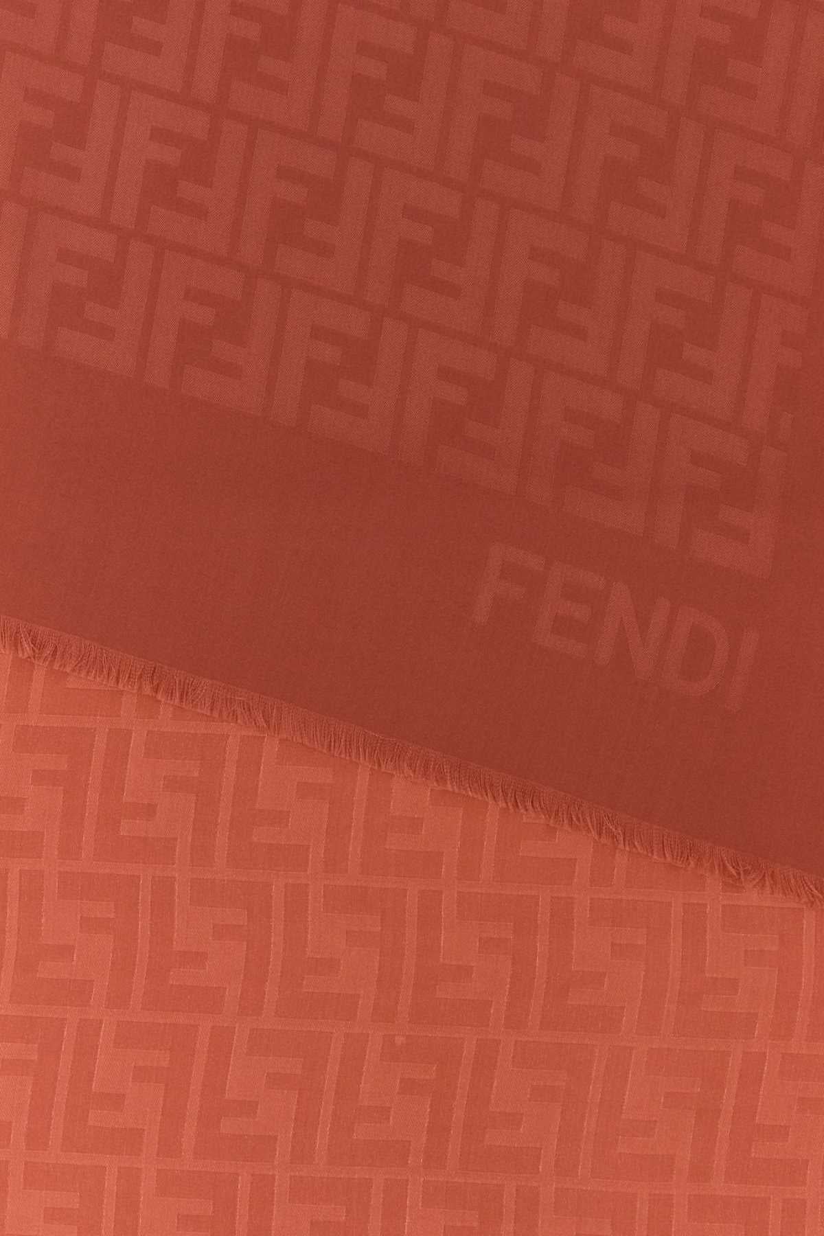Fendi Women Brick Silk Scarf FENDI