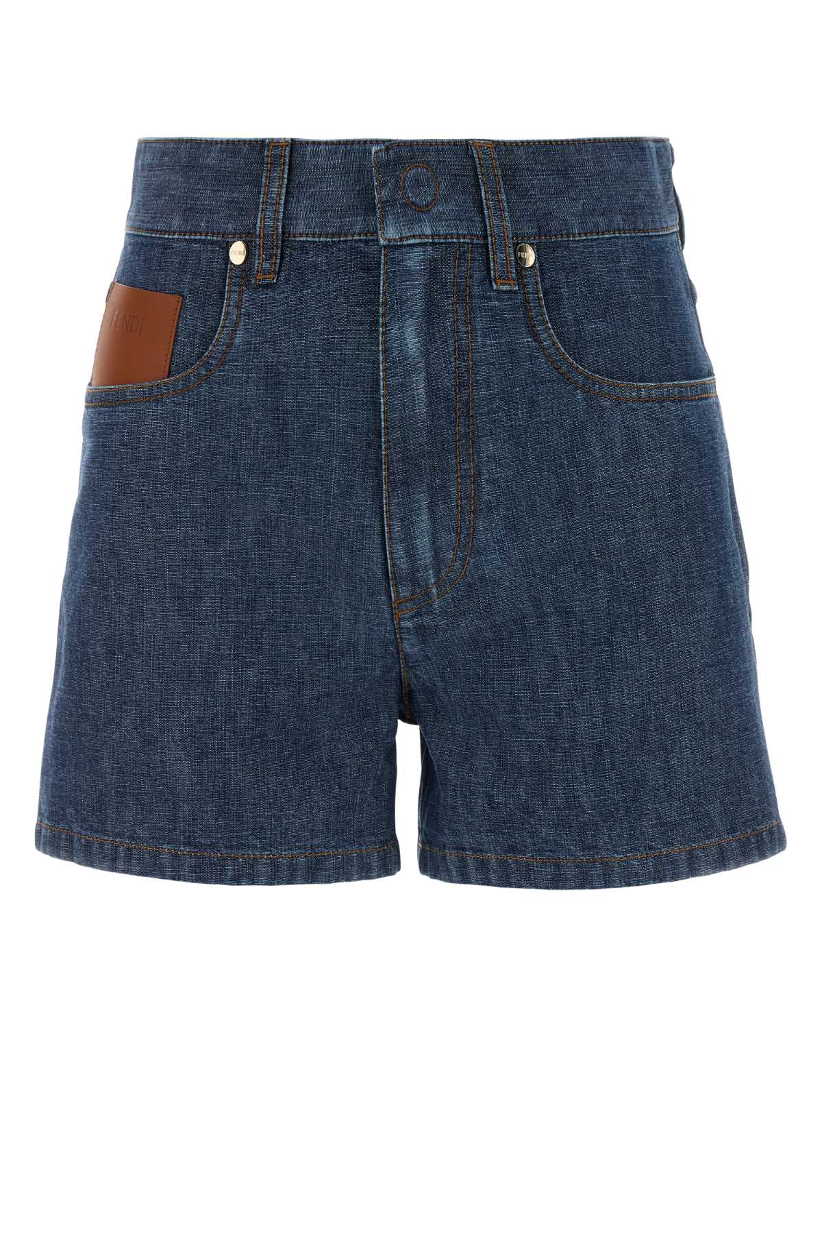 Fendi Women Denim Shorts FENDI