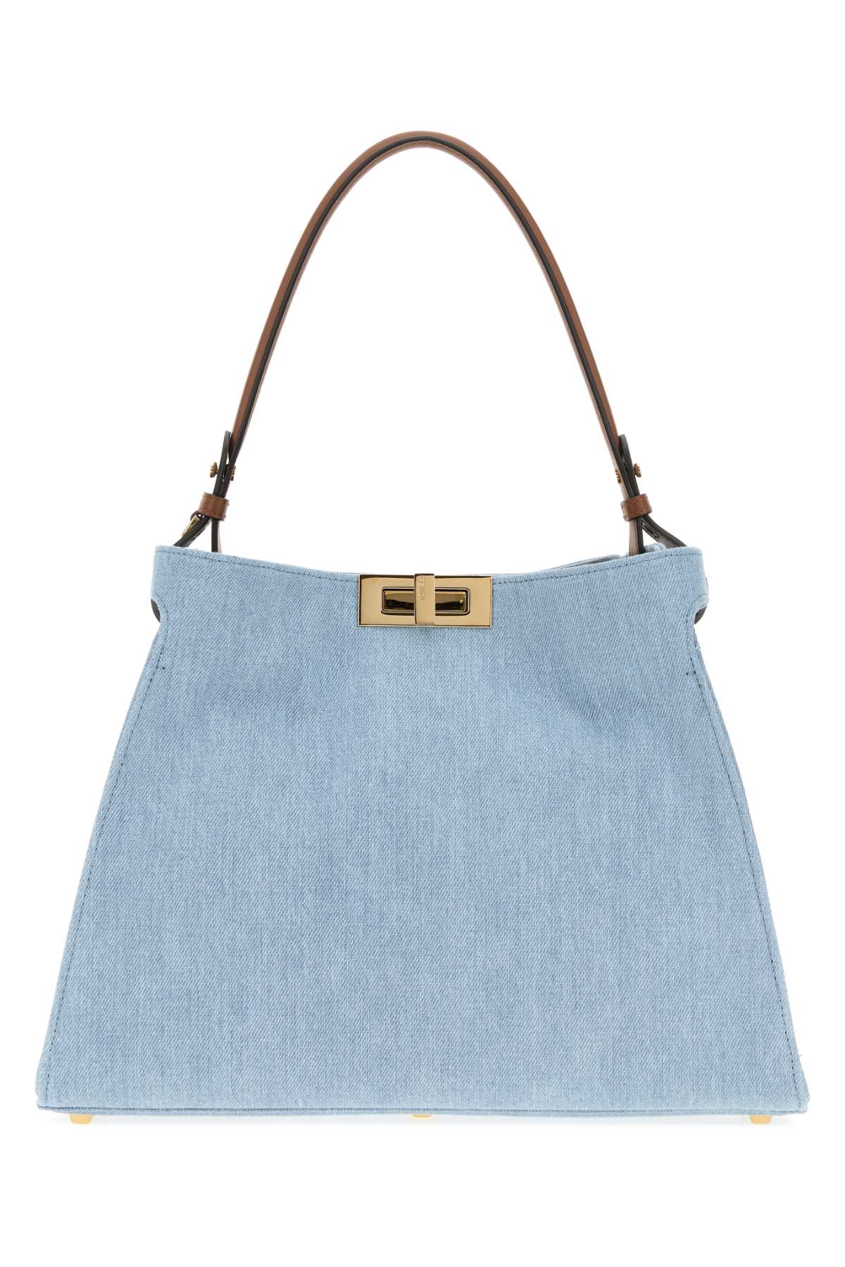 Fendi Women Denim Medium Fendi Way Shopping Bag FENDI