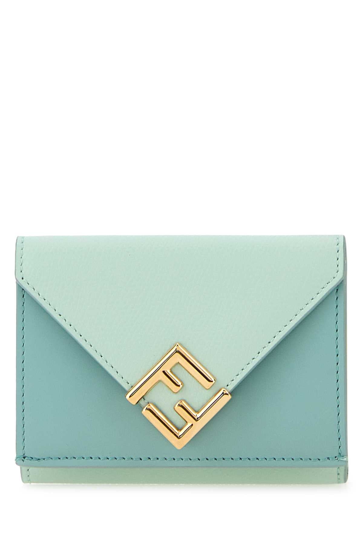 Fendi Women Two-Tone Leather Wallet FENDI