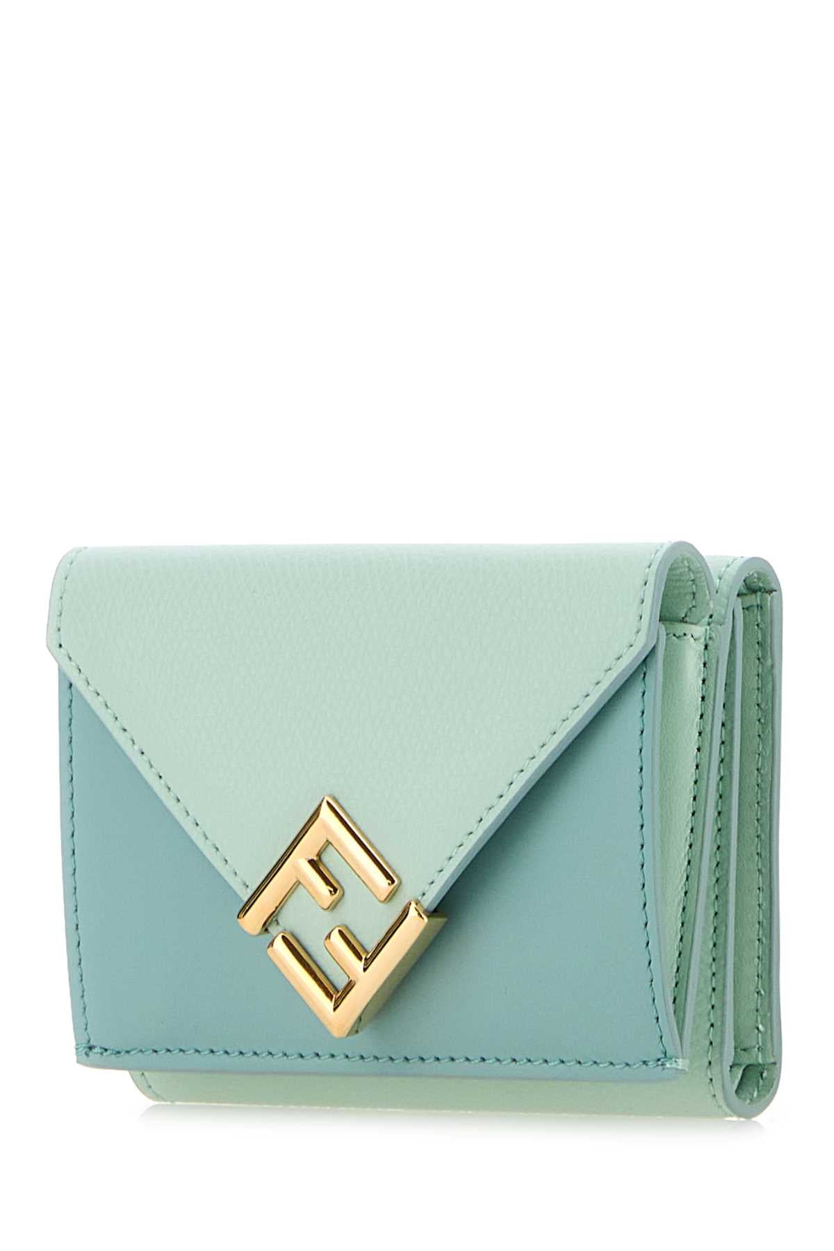 Fendi Women Two-Tone Leather Wallet FENDI