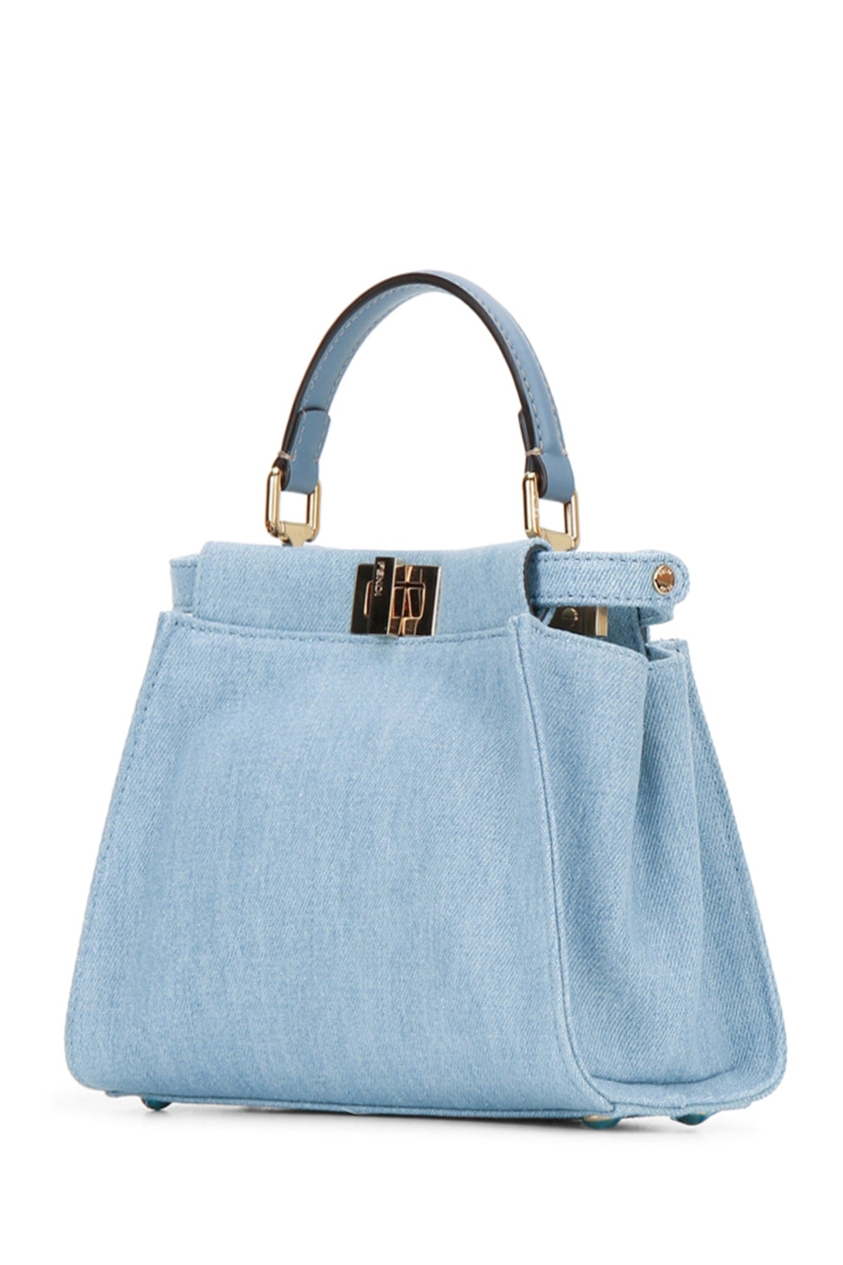 Fendi Women Peekaboo Mini Denim/Denim B FENDI