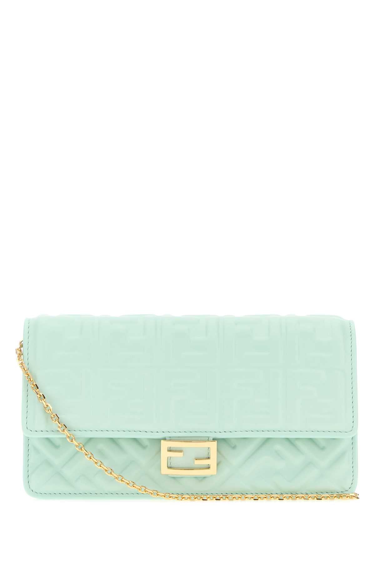 Fendi Men Tiffany Nappa Leather Baguette Wallet FENDI